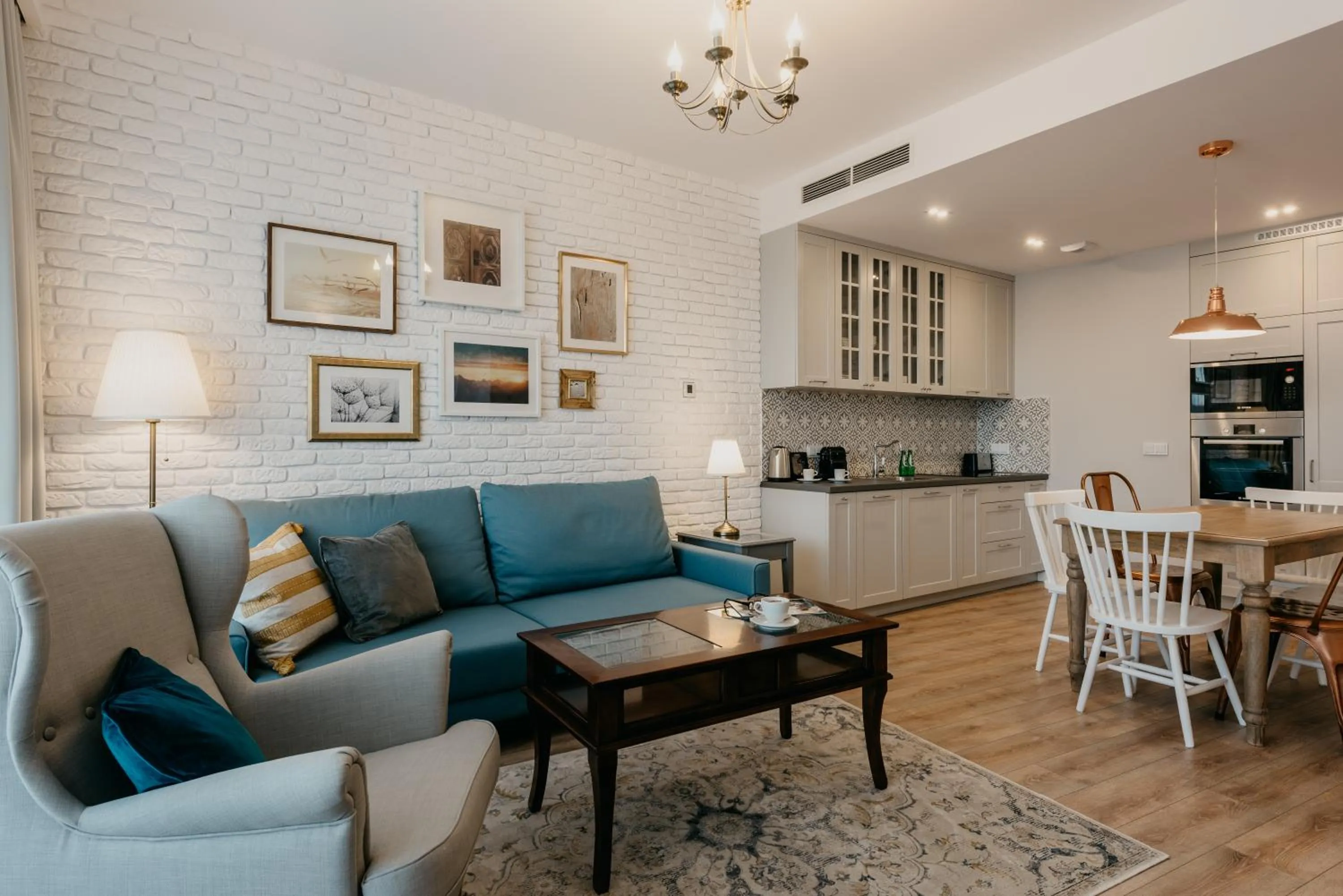 Kitchen or kitchenette in EXCLUSIVE Aparthotel