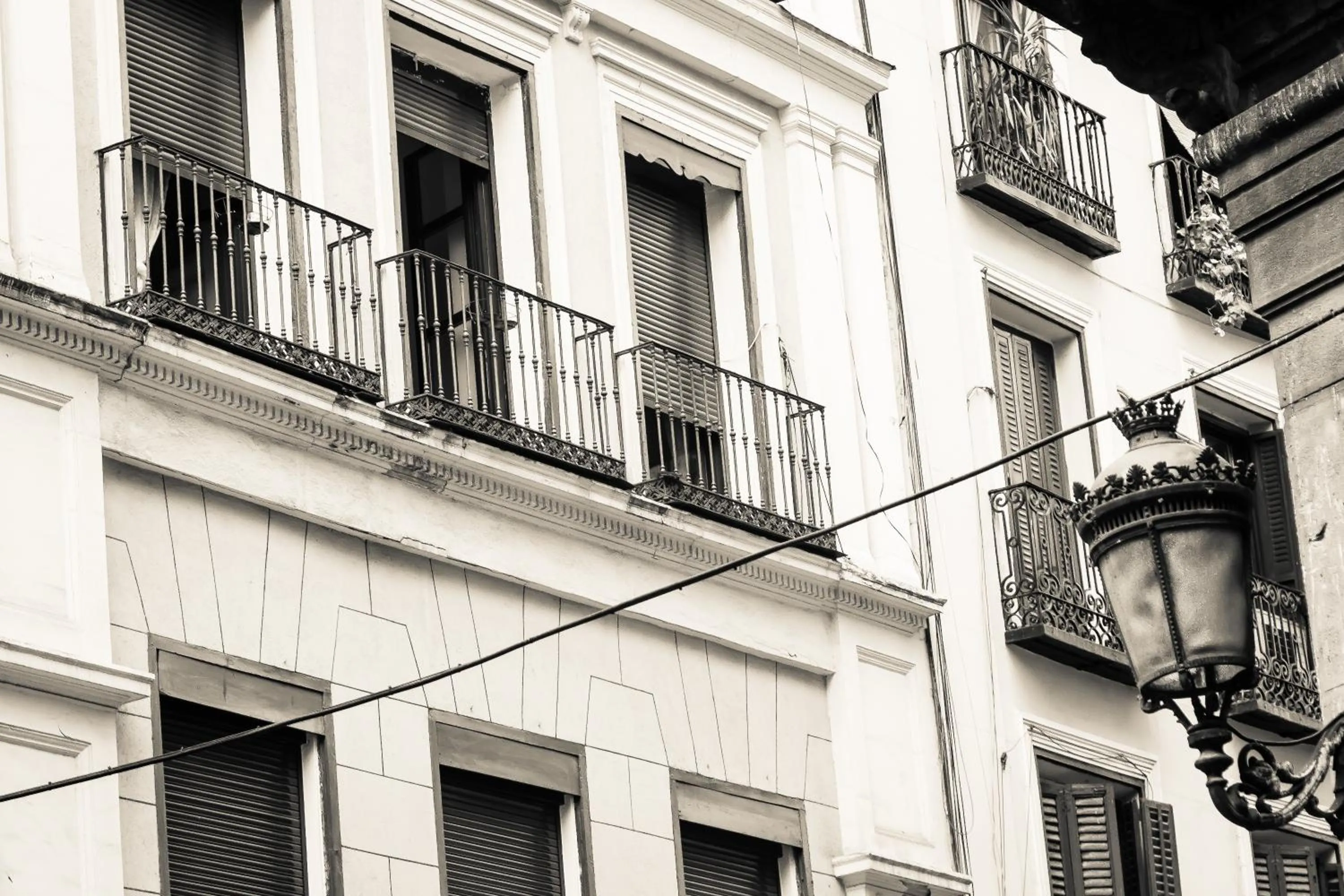Facade/entrance in CH Olmedo