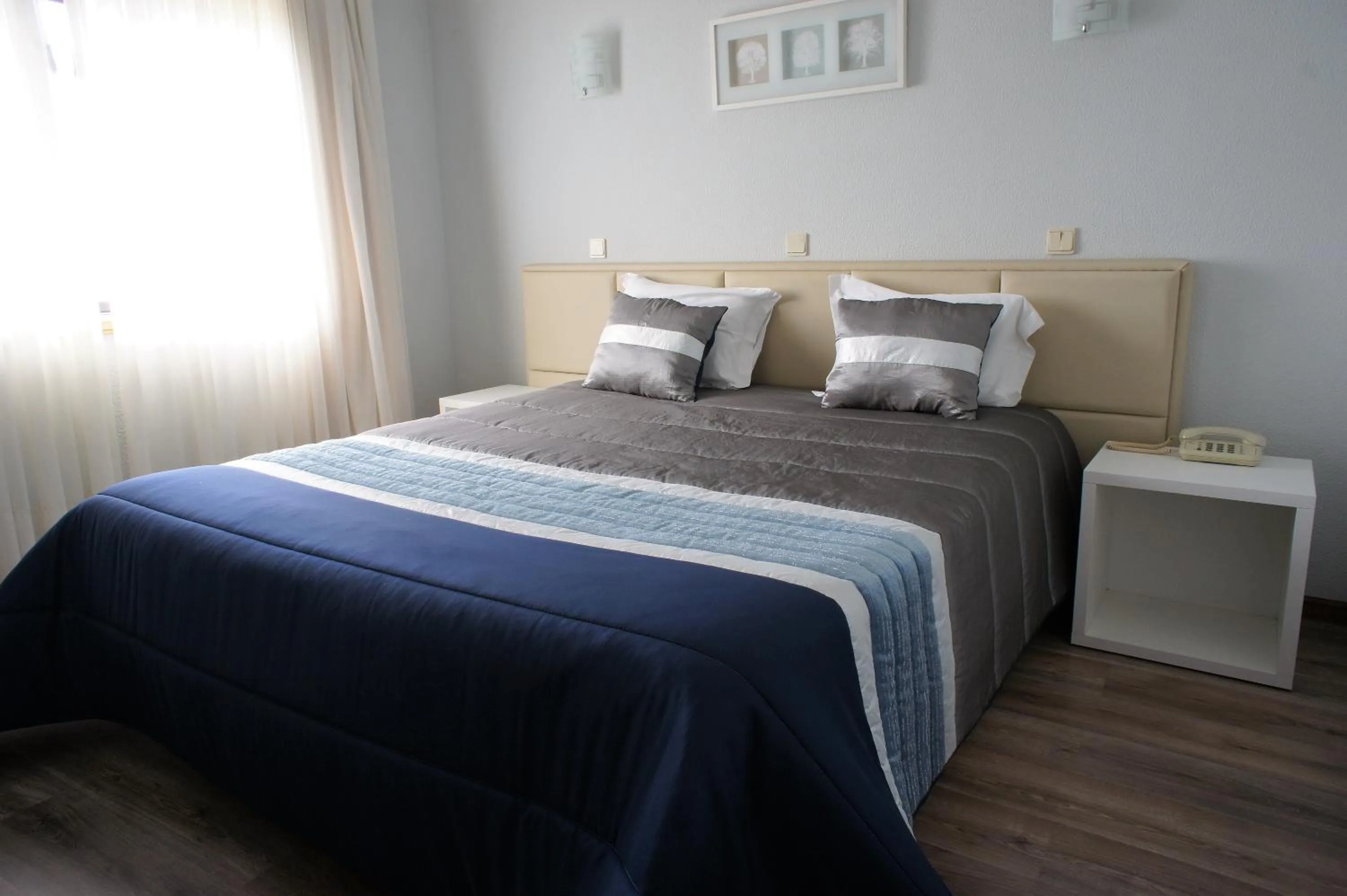 Bed in Hotel Contriz