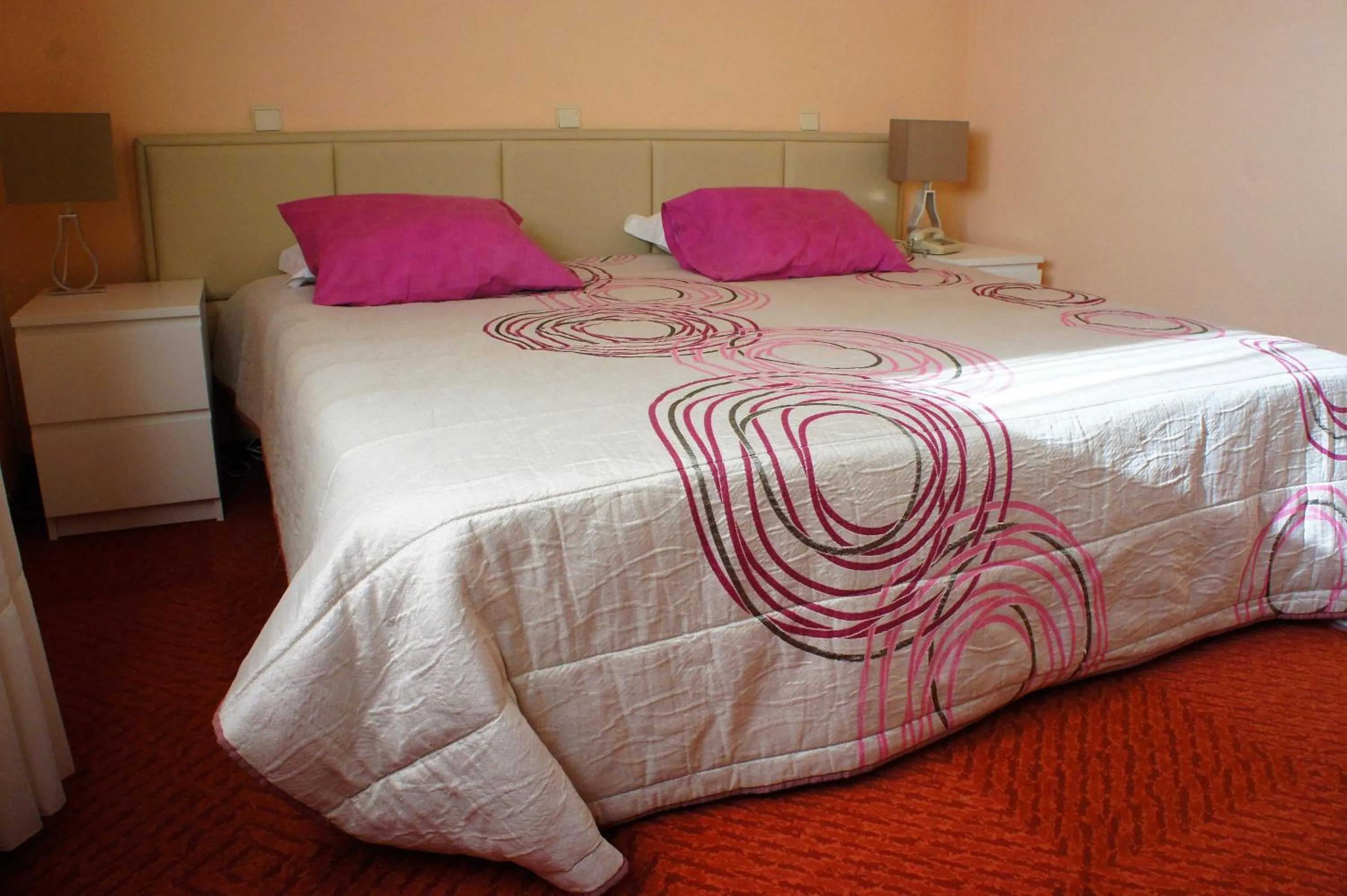 Bed in Hotel Contriz