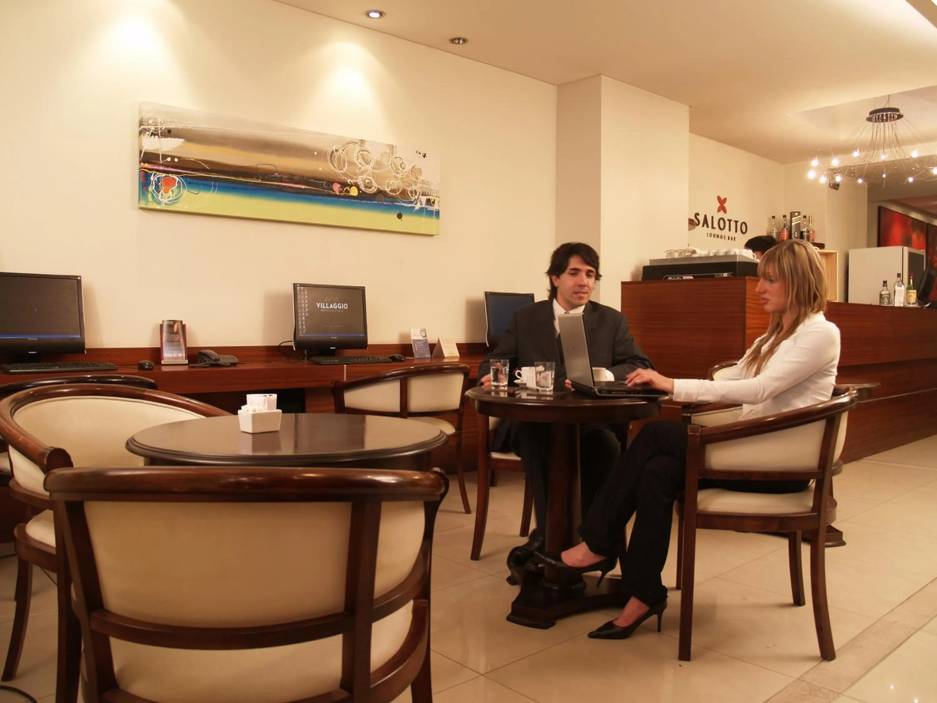 People in Villaggio Hotel Boutique