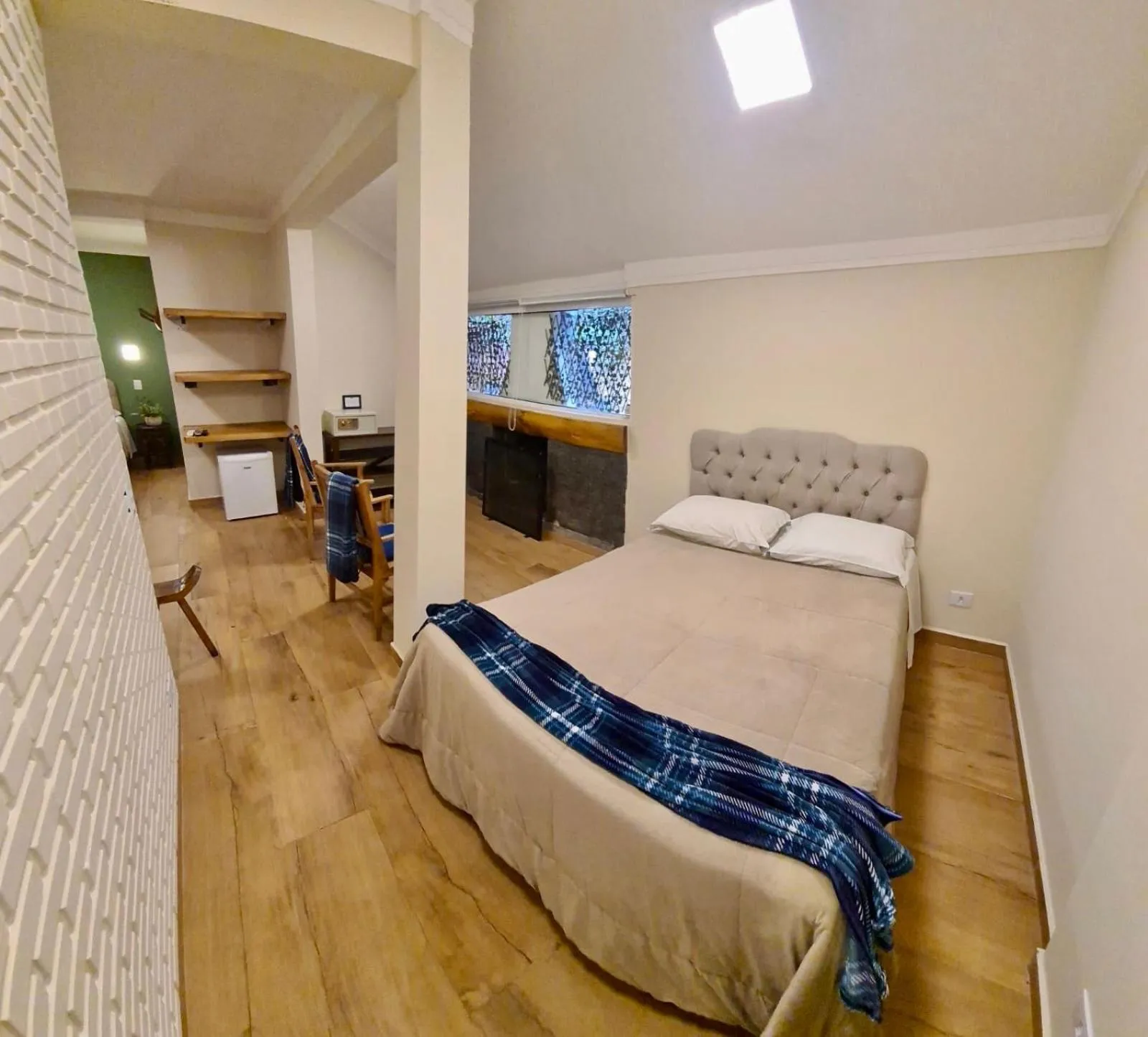 Photo of the whole room, Bed in Pousada Casa Mantiqueira - Próxima ao Capivarí e opções de Hidromassagem