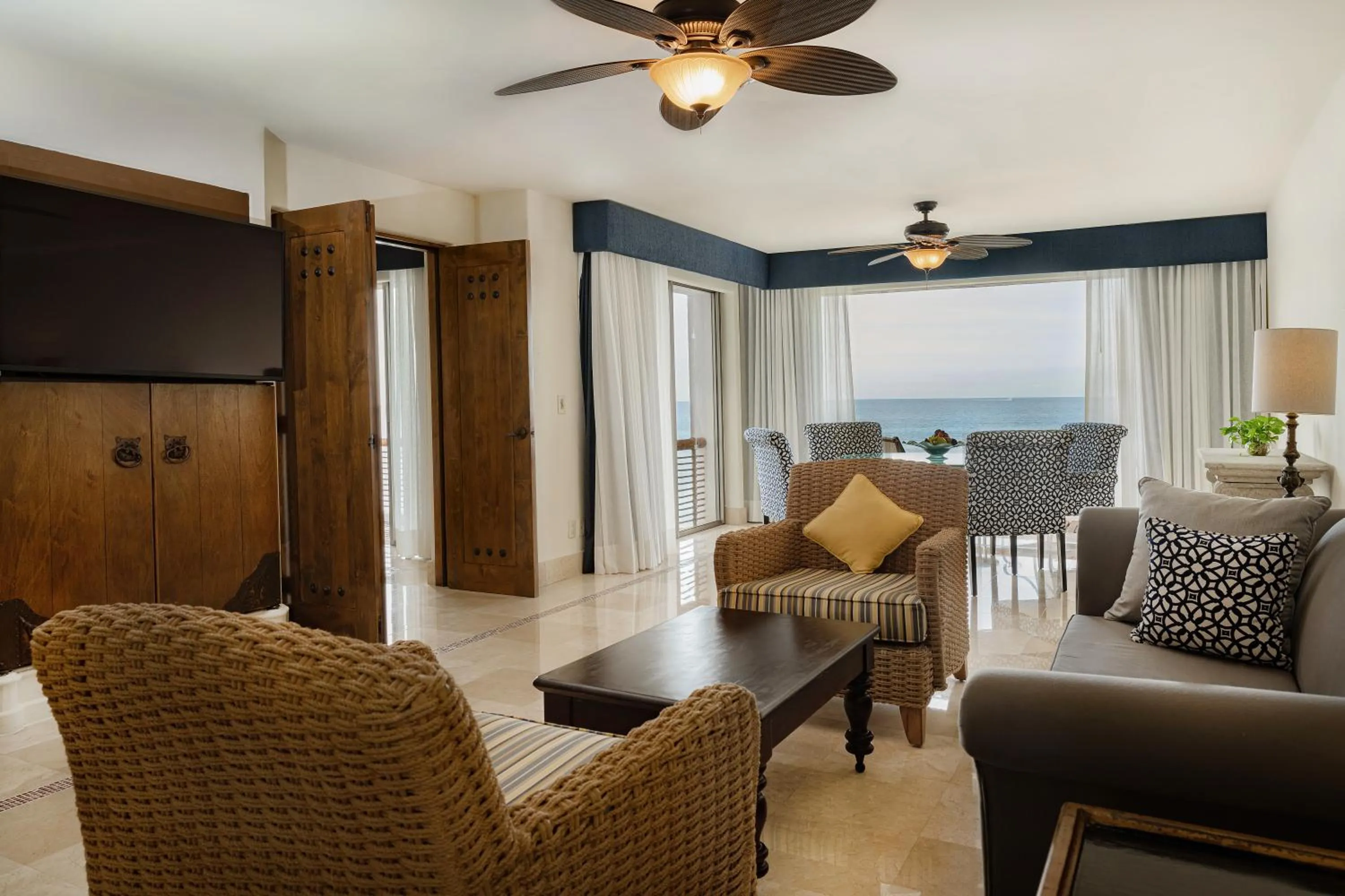 Living room in Marquis Los Cabos, an All - Inclusive, Adults - Only & No Timeshare Resort
