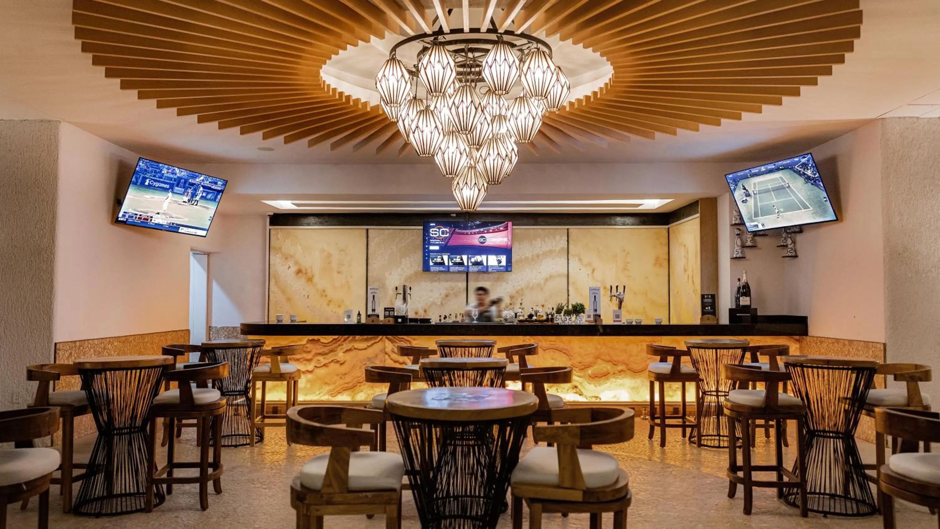 Lounge or bar in Marquis Los Cabos, an All - Inclusive, Adults - Only & No Timeshare Resort