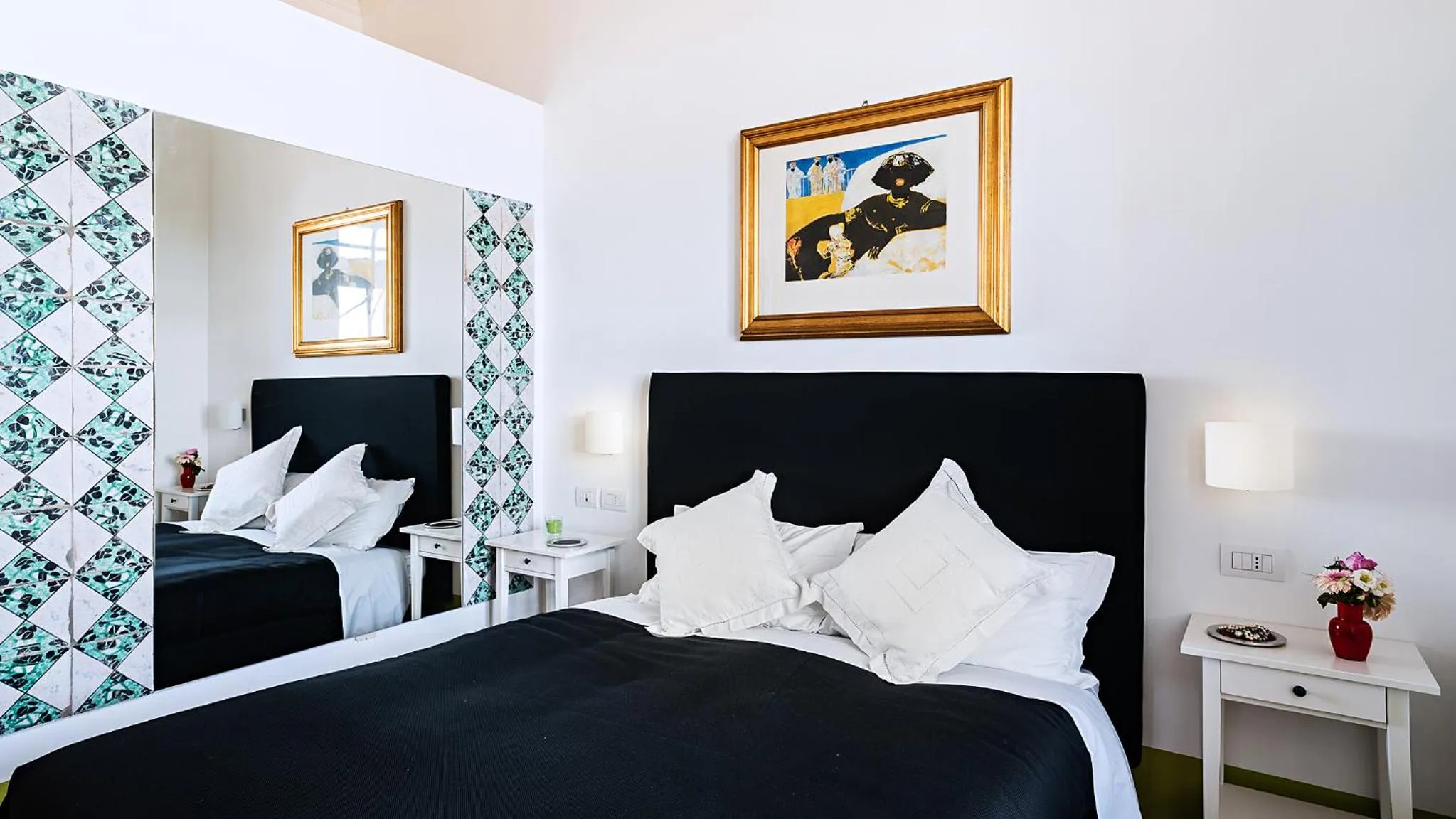 Bedroom, Bed in Donna Giulia, Luxury House