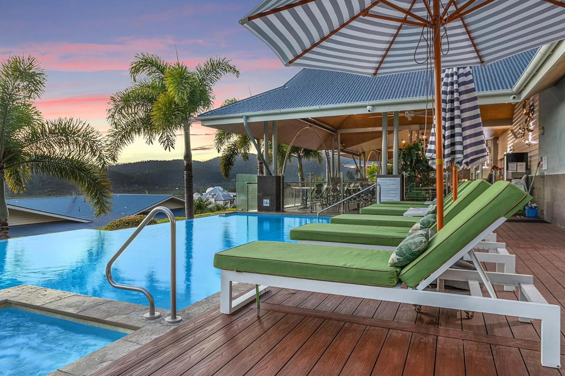 Pool view in Club Wyndham Airlie Beach