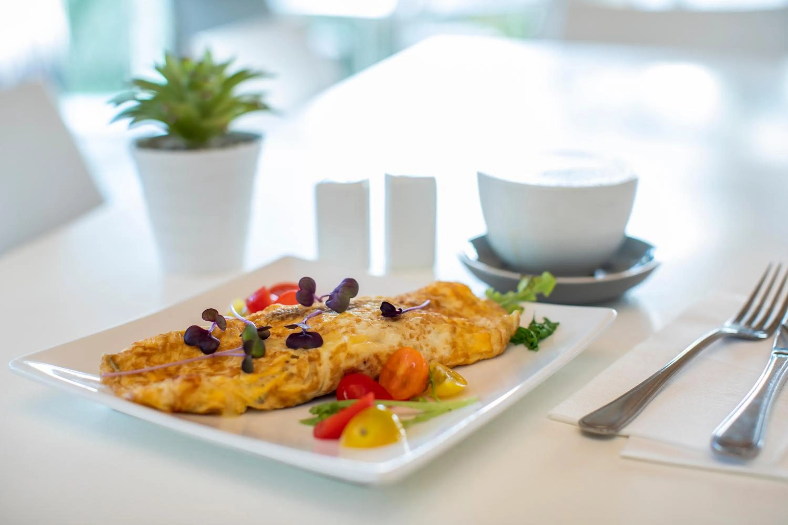 Breakfast in Club Wyndham Airlie Beach