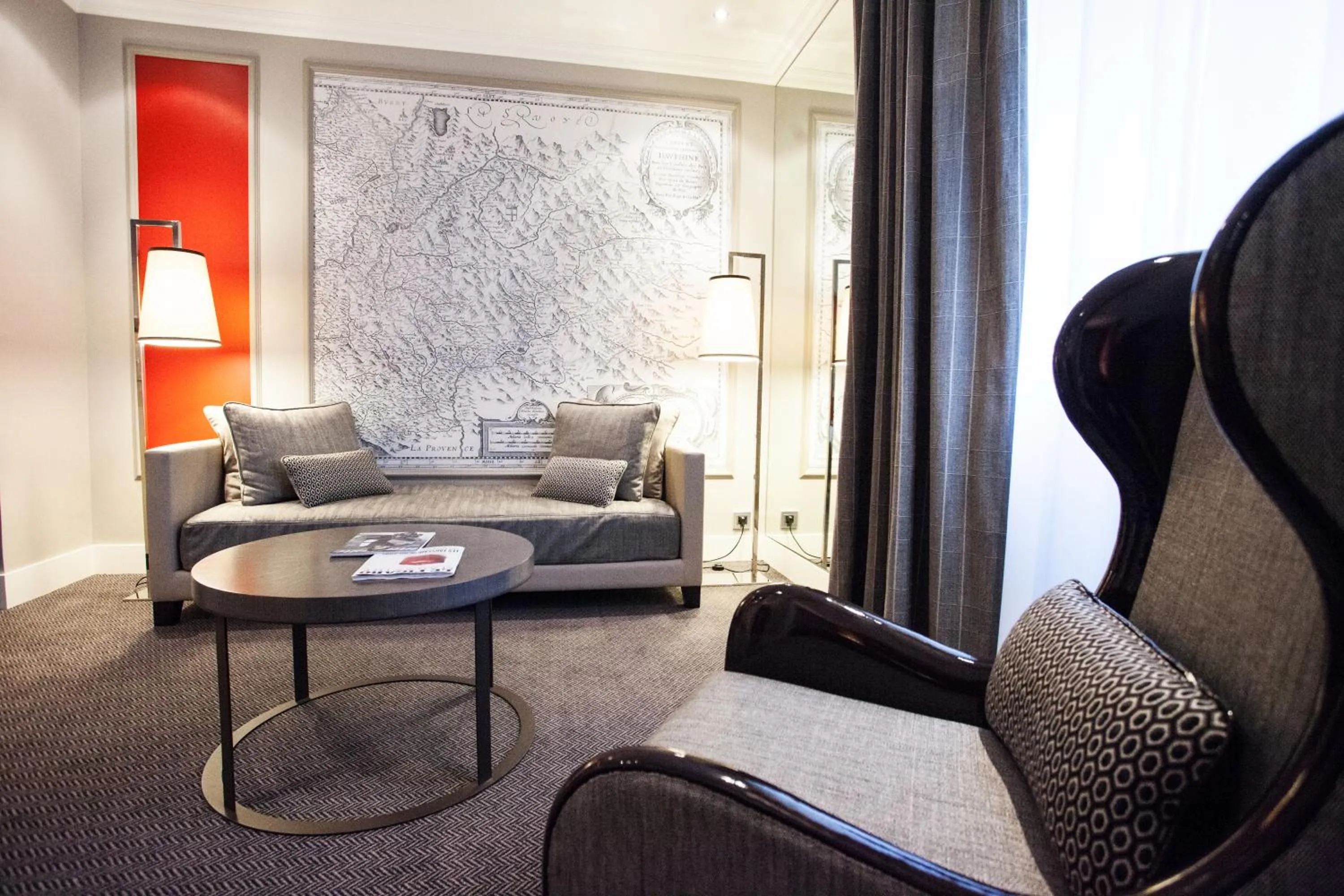 Living room in Park Hotel Grenoble - MGallery Collection