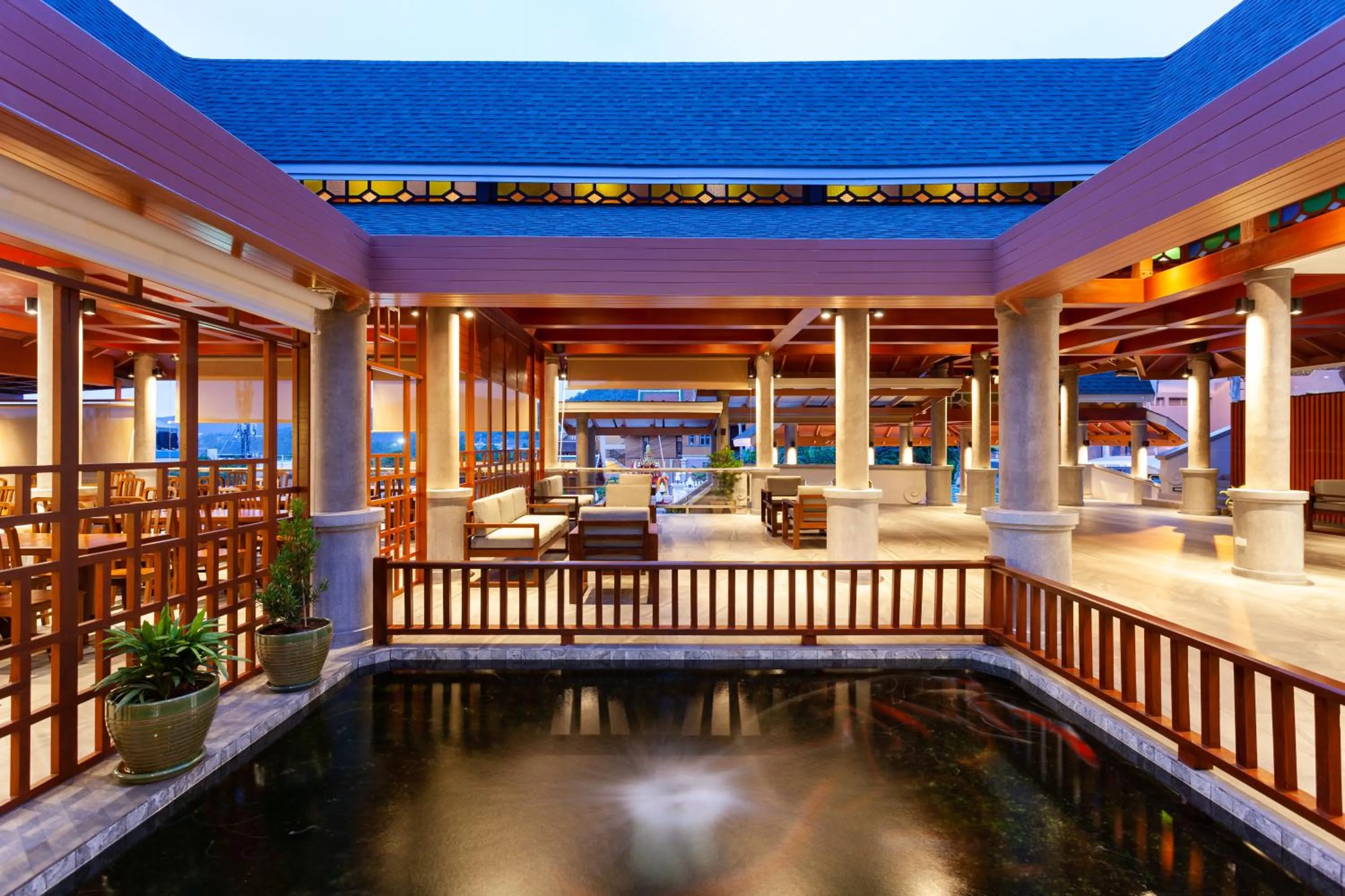 Lobby or reception in Orchidacea Resort - Kata Beach