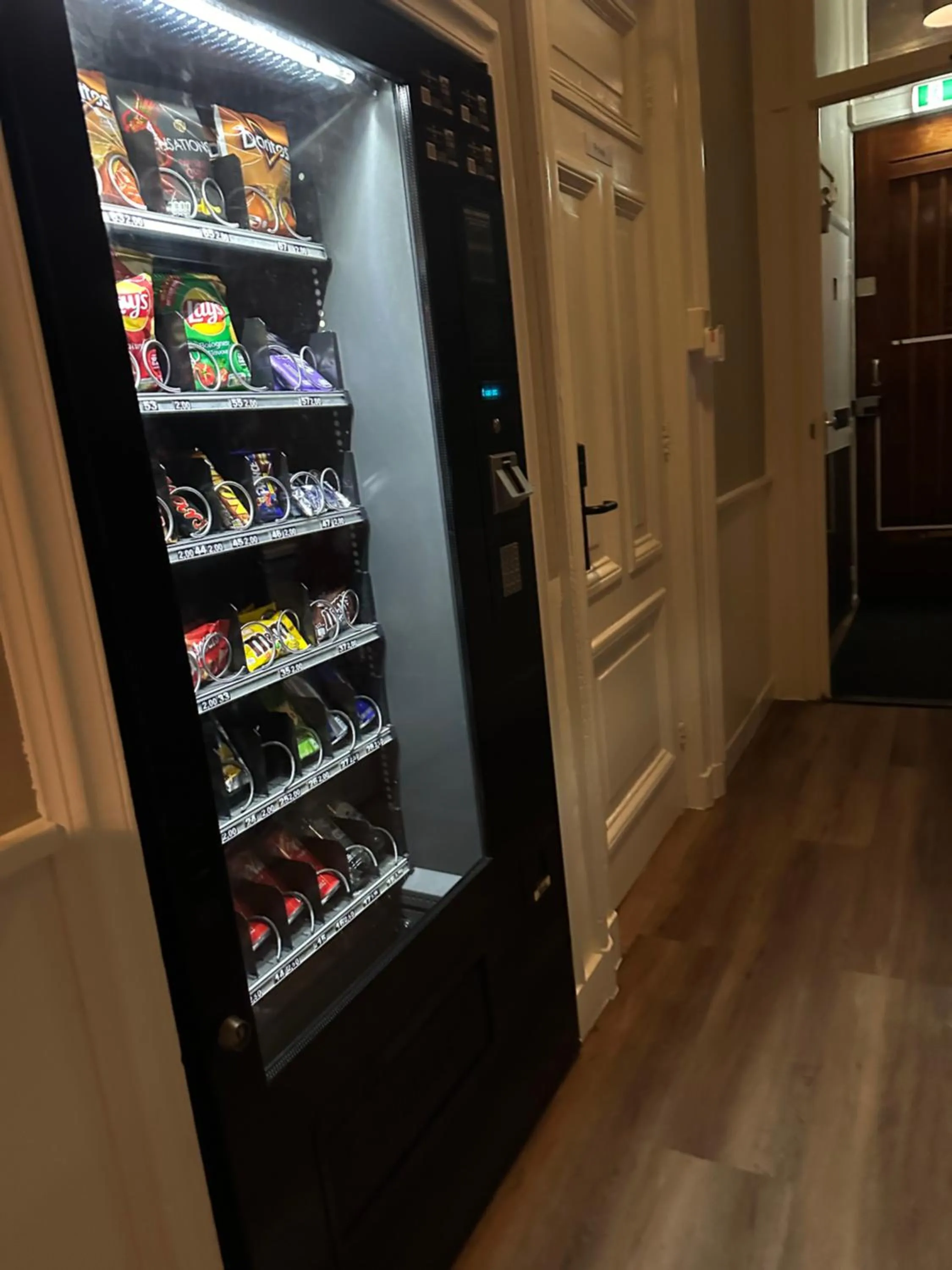vending machine in Hotel Hortus