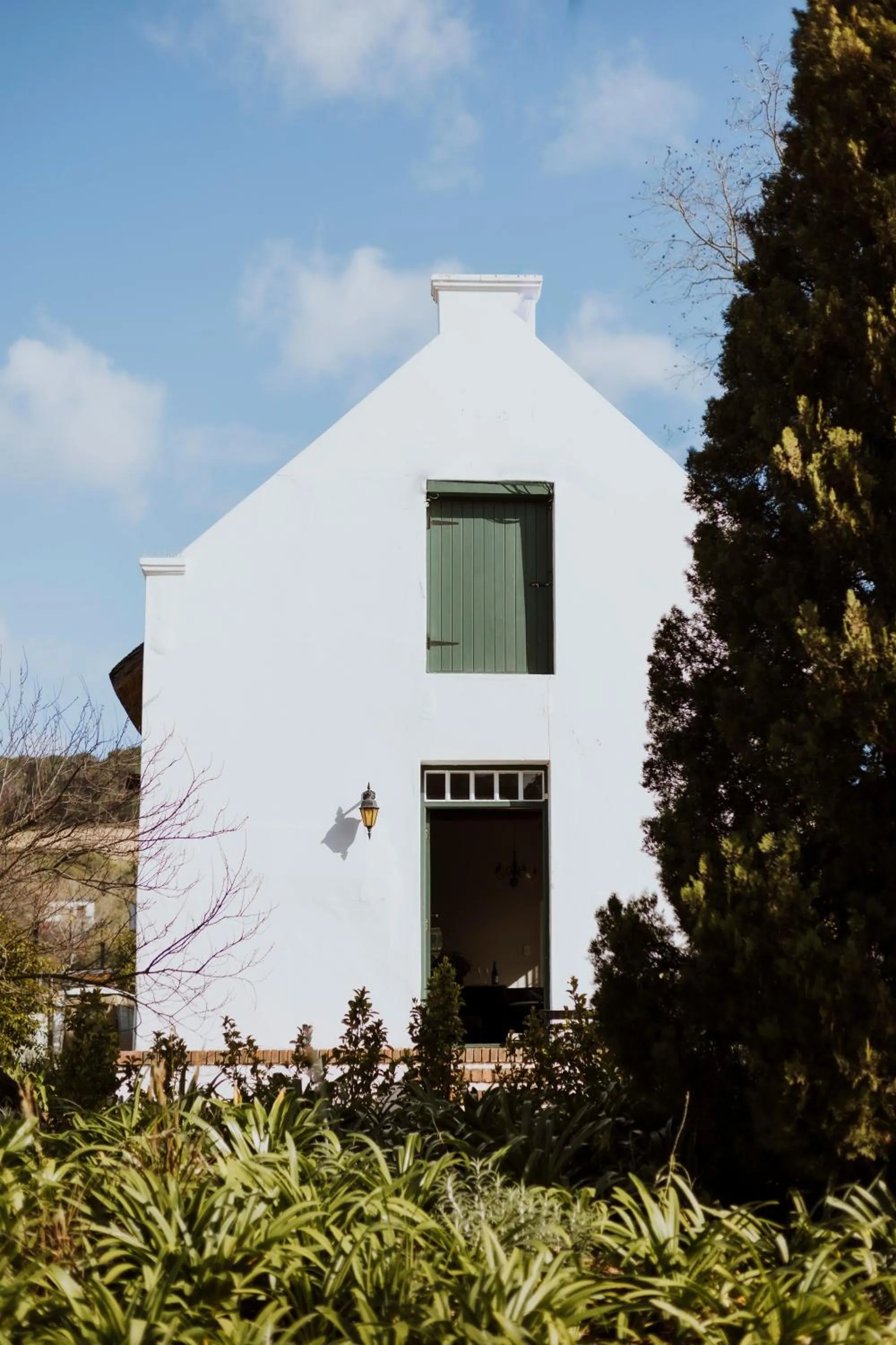 Facade/entrance in Laborie Estate