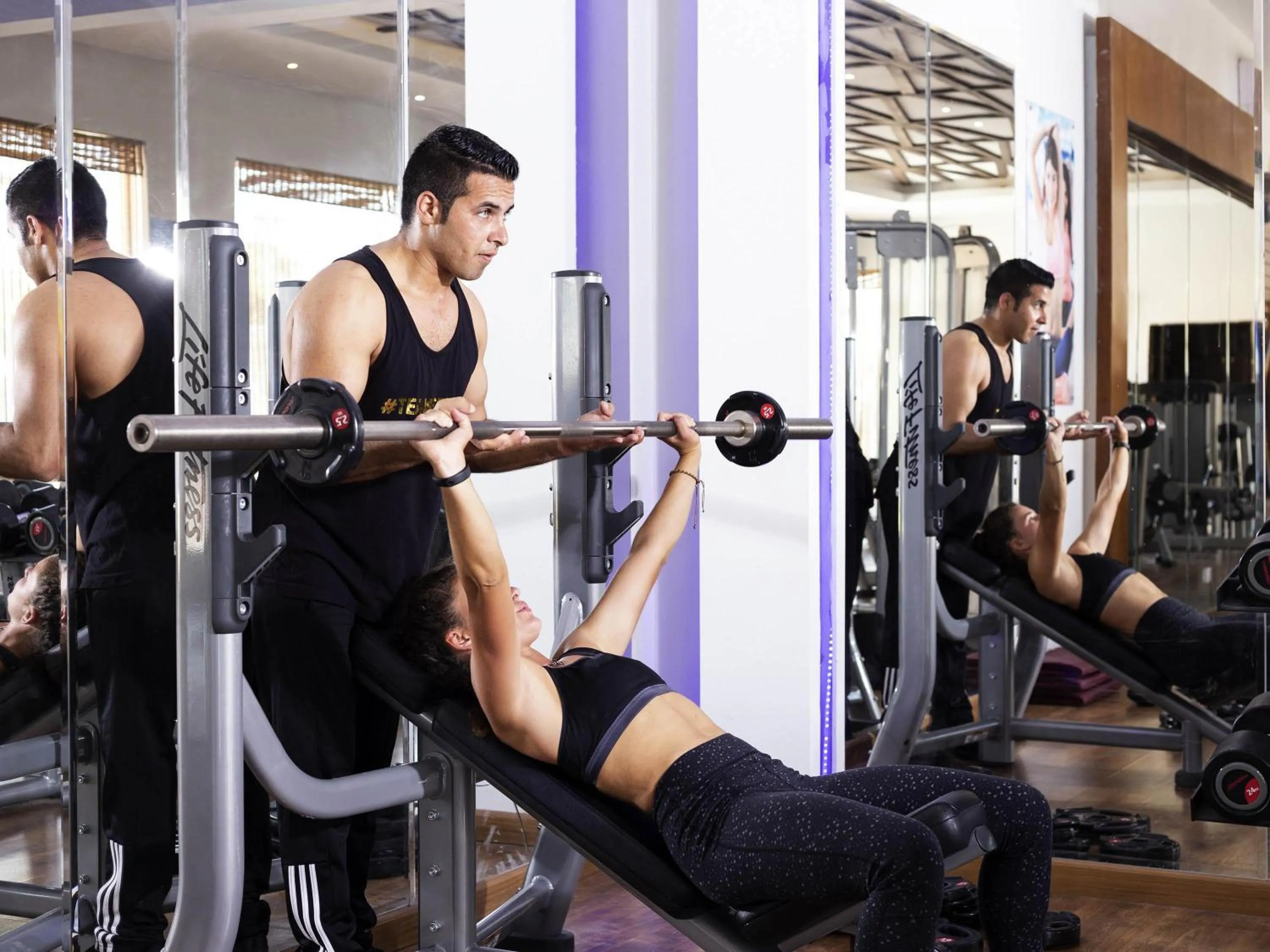 Fitness centre/facilities in Movenpick Resort & Spa El Gouna