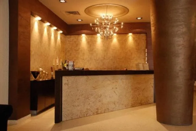 Lobby or reception in Griff Hotel Zalau