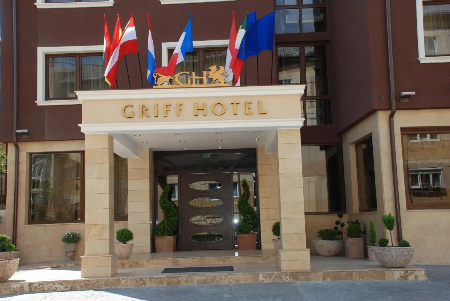 Facade/entrance in Griff Hotel Zalau