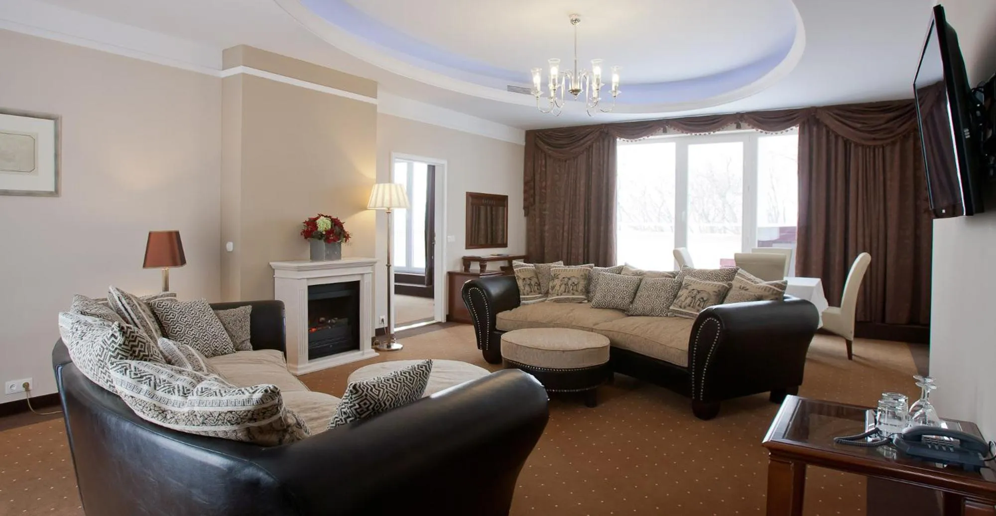 View (from property/room) in La Contessa Castle Hotel