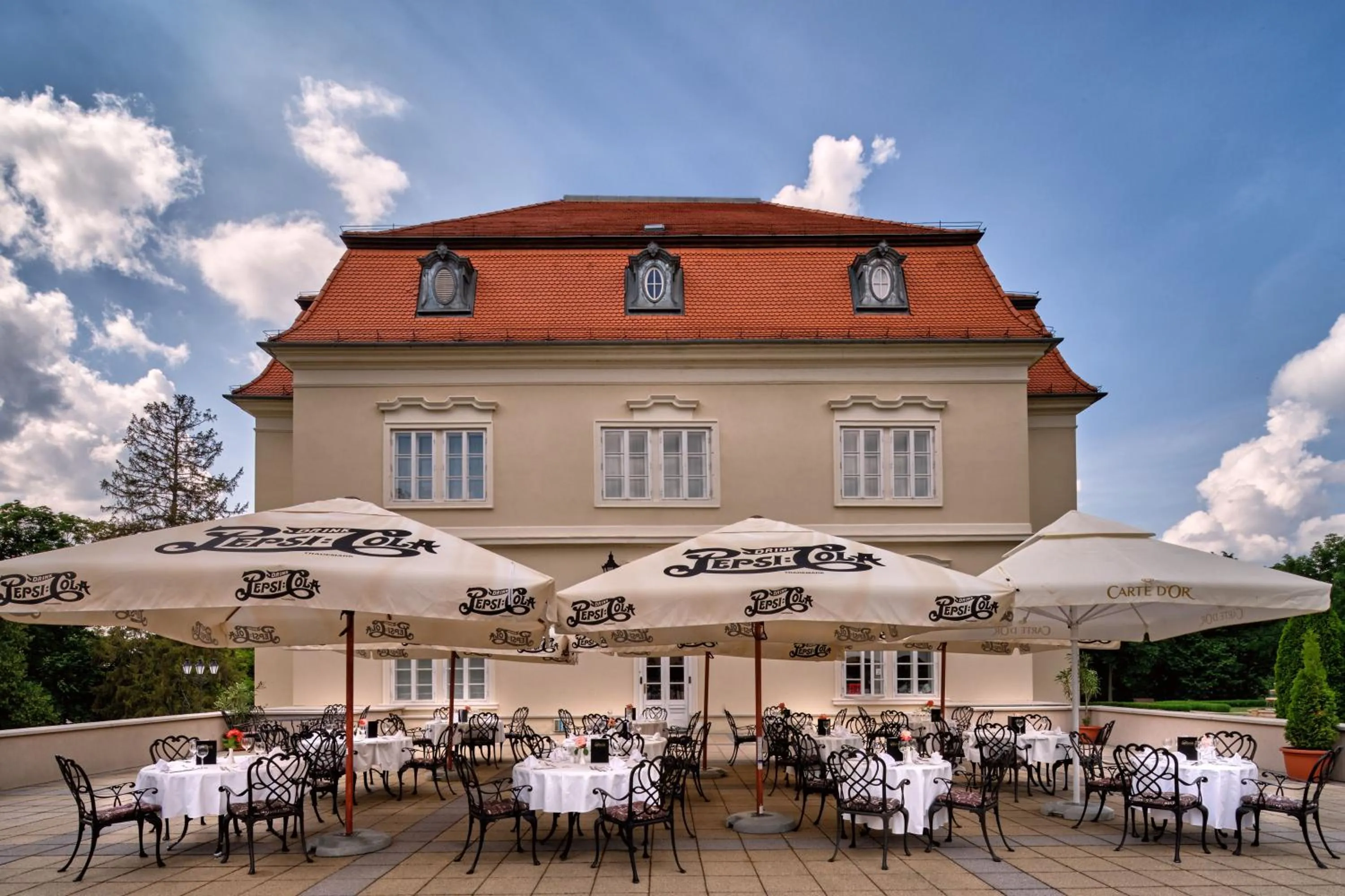 Property building in La Contessa Castle Hotel