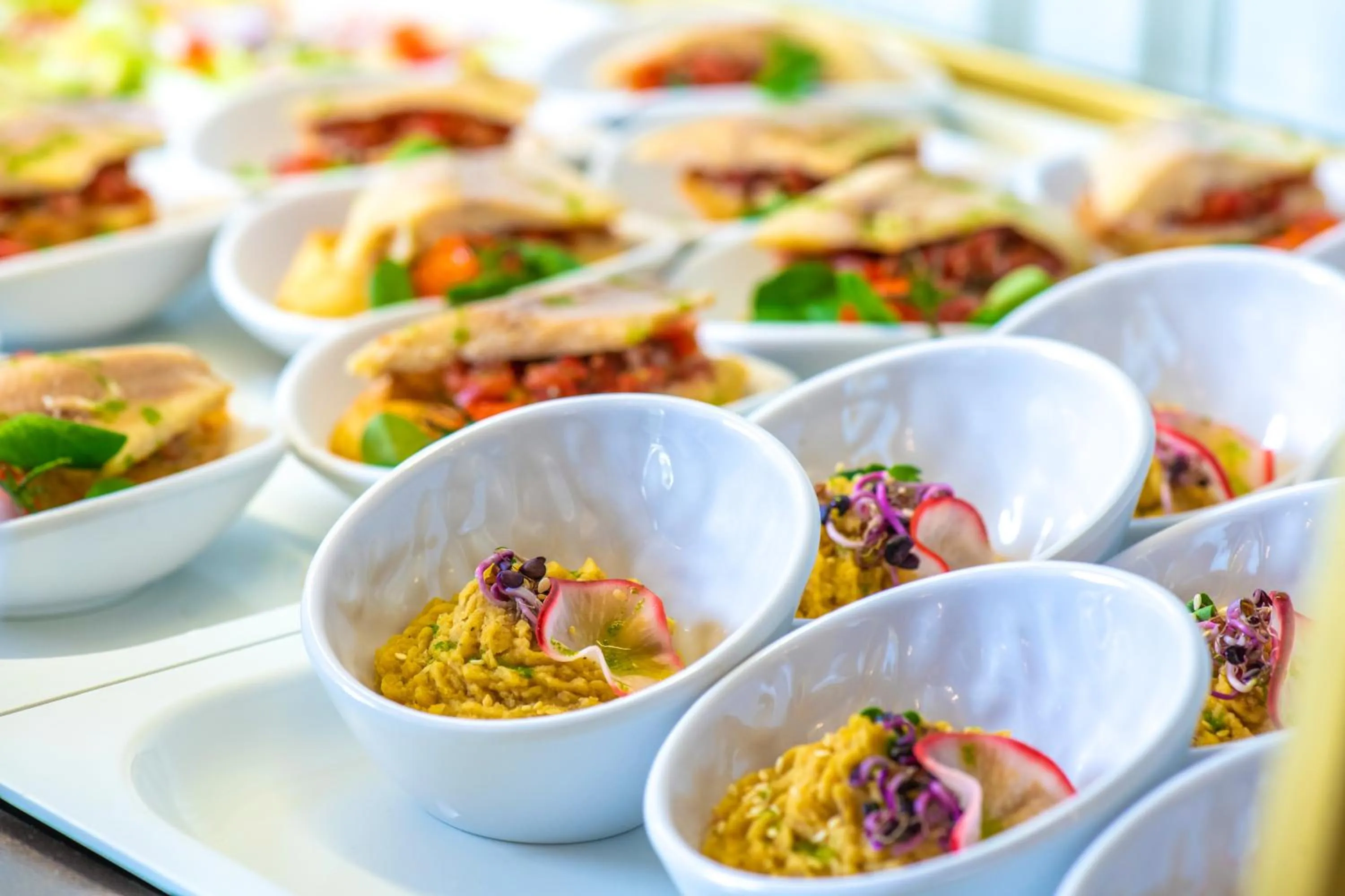 Buffet breakfast in La Contessa Castle Hotel