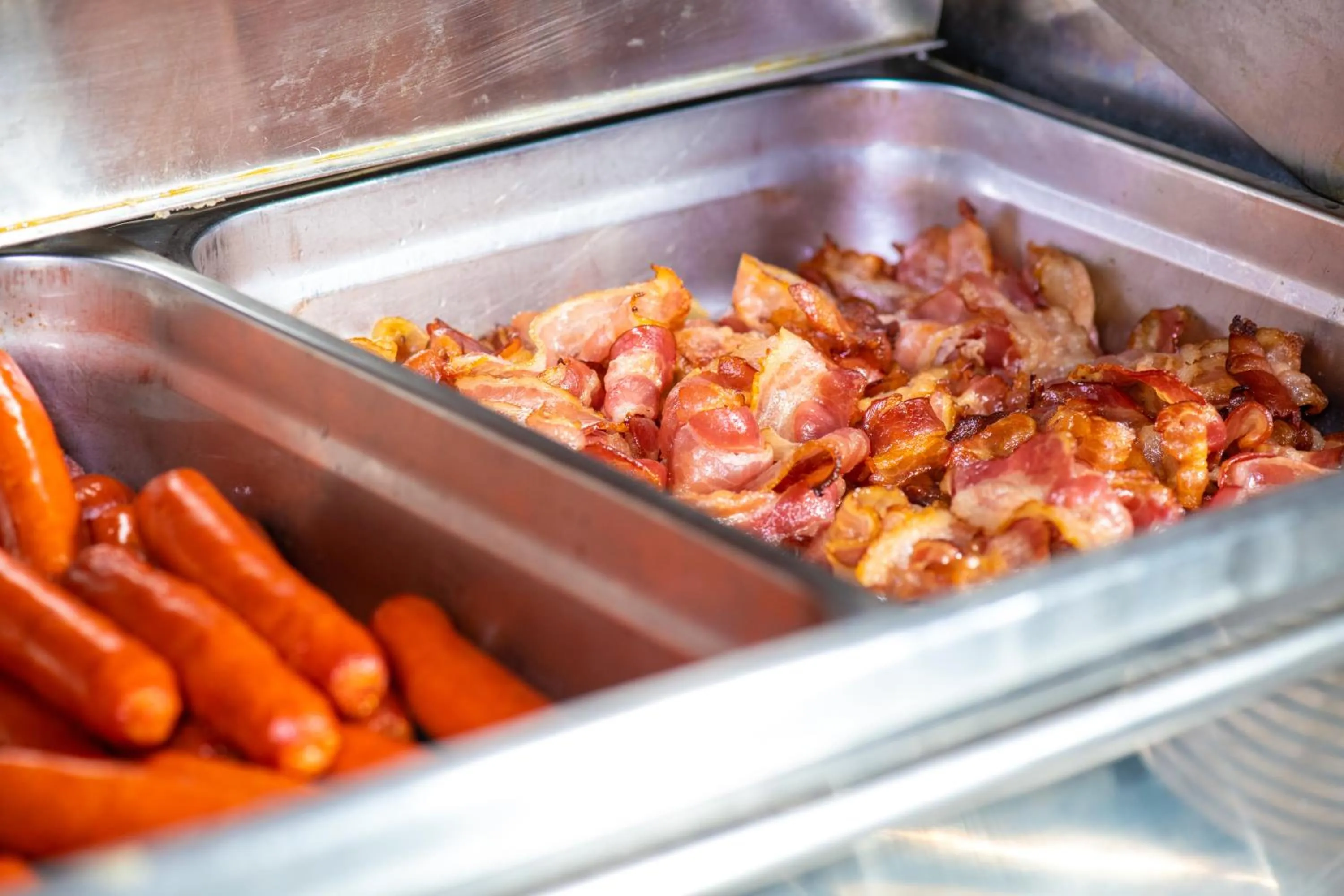 Buffet breakfast in La Contessa Castle Hotel