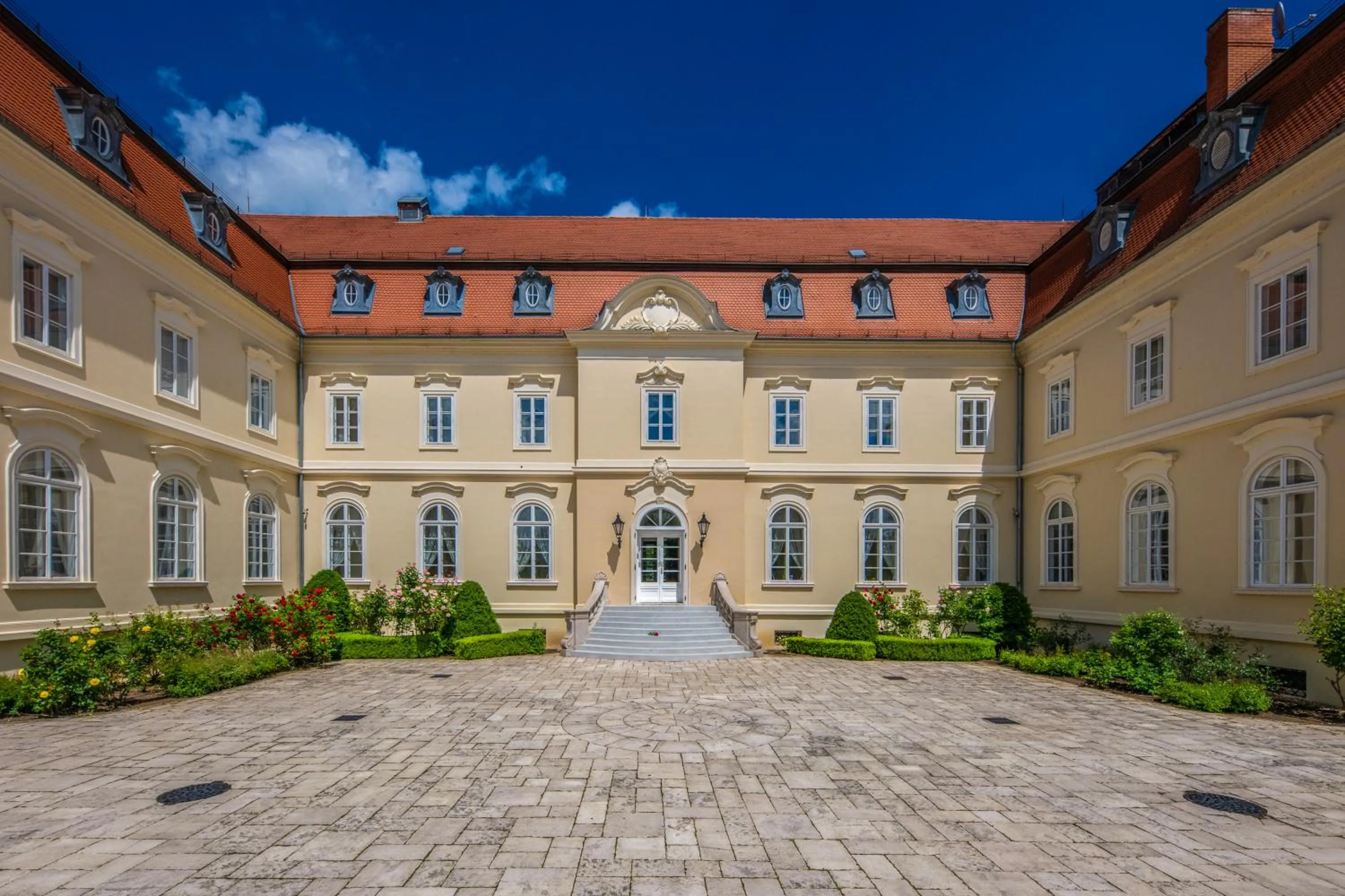 Property building in La Contessa Castle Hotel