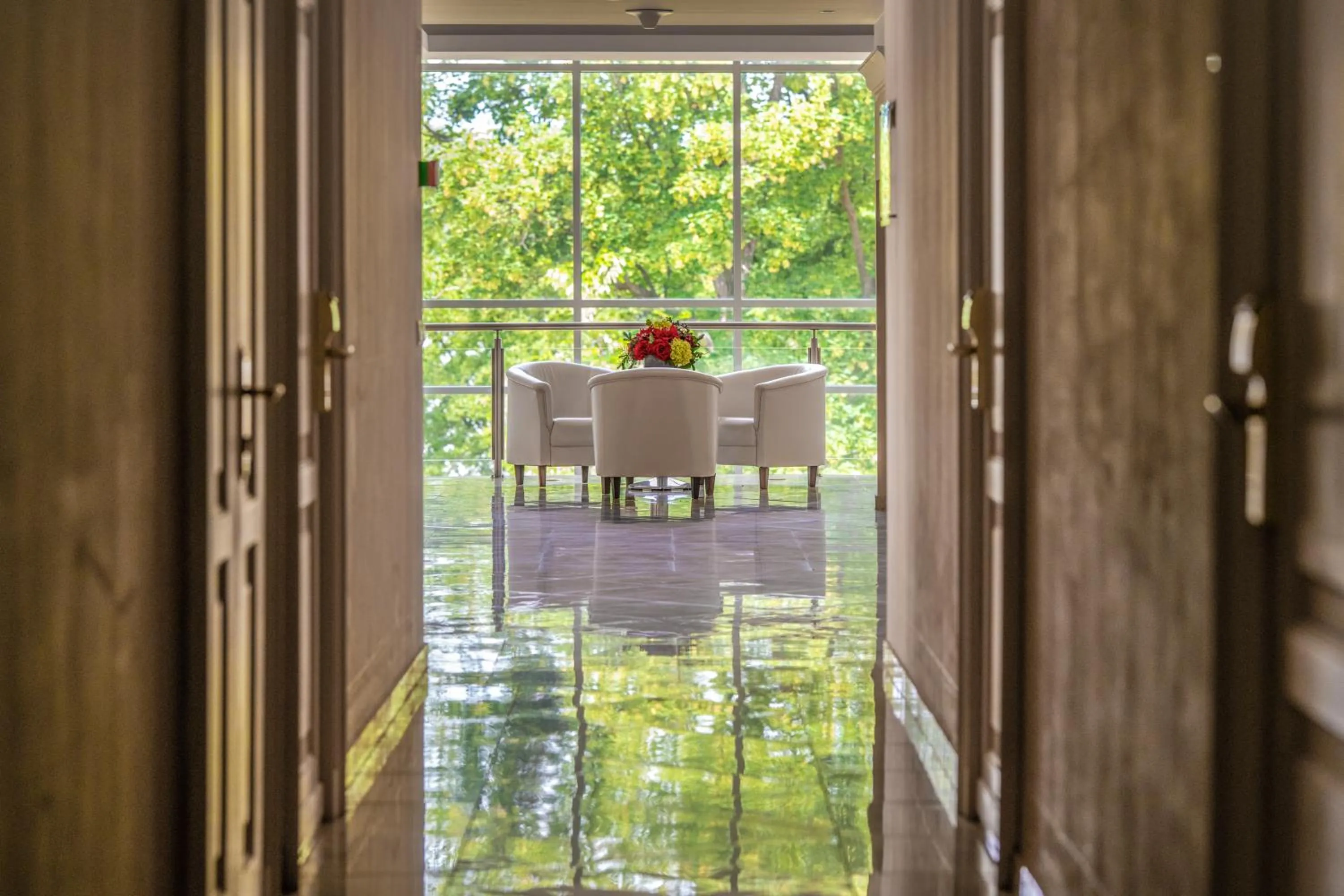 River view in La Contessa Castle Hotel