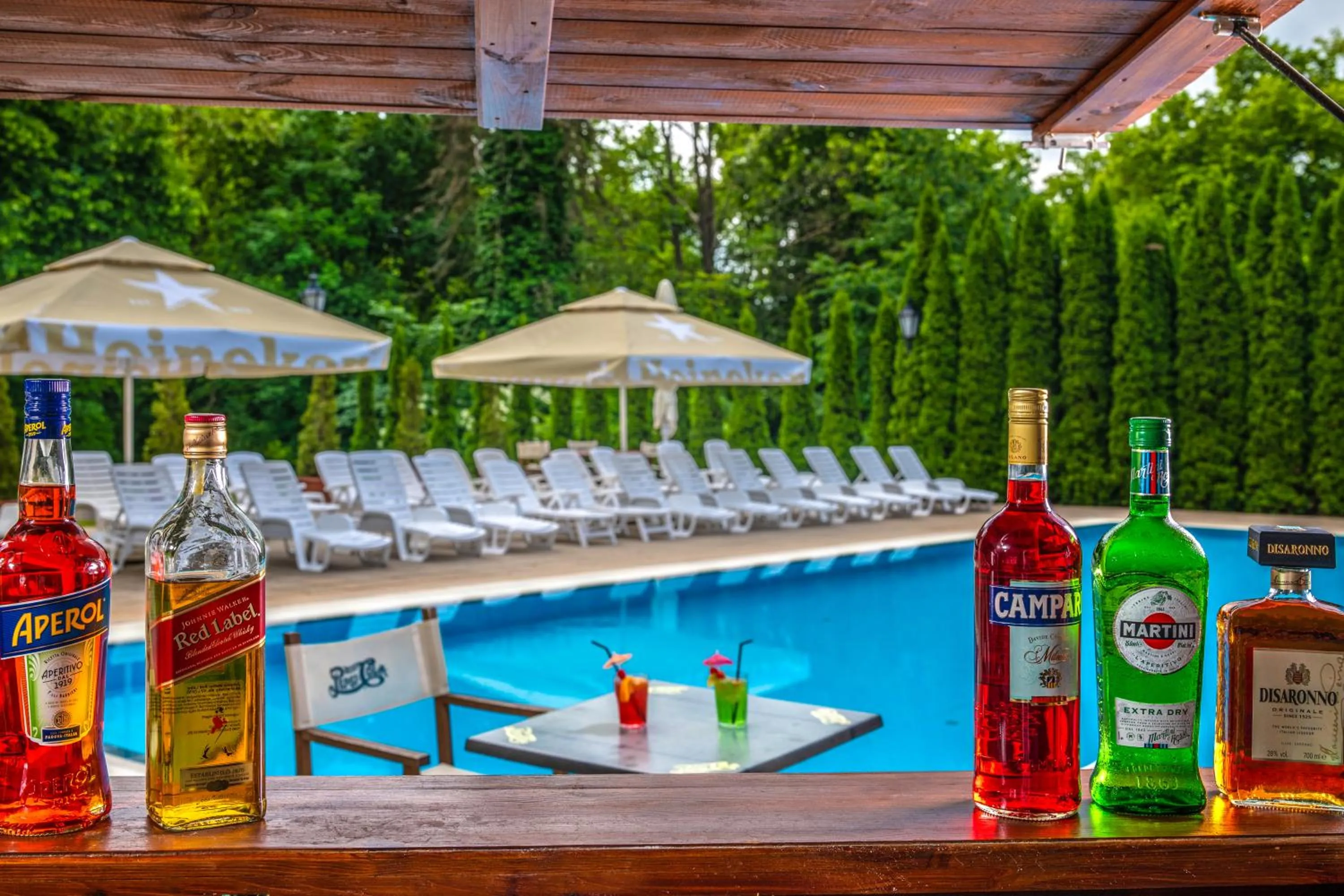 Drinks in La Contessa Castle Hotel