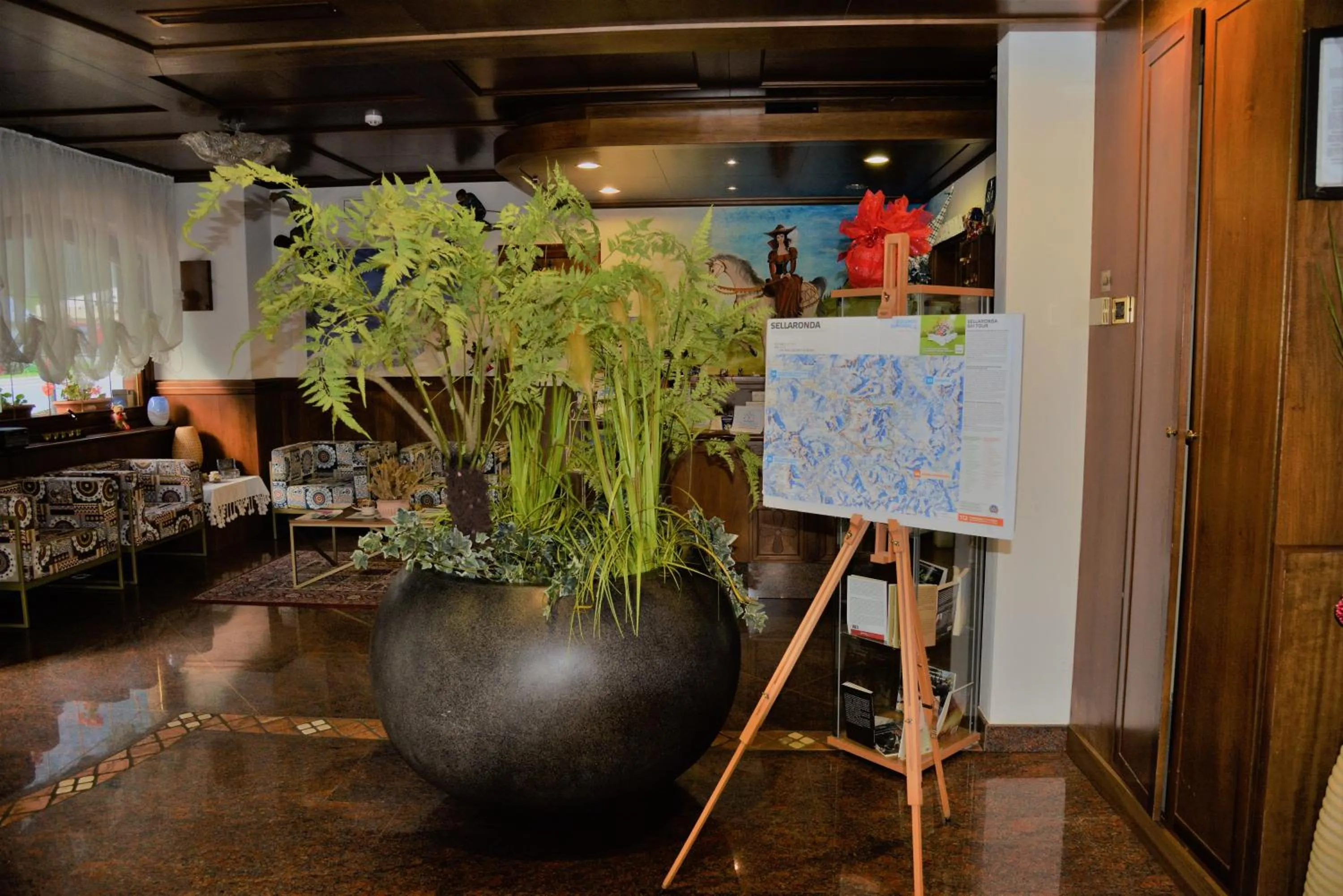 Seating area in Hotel Marianna