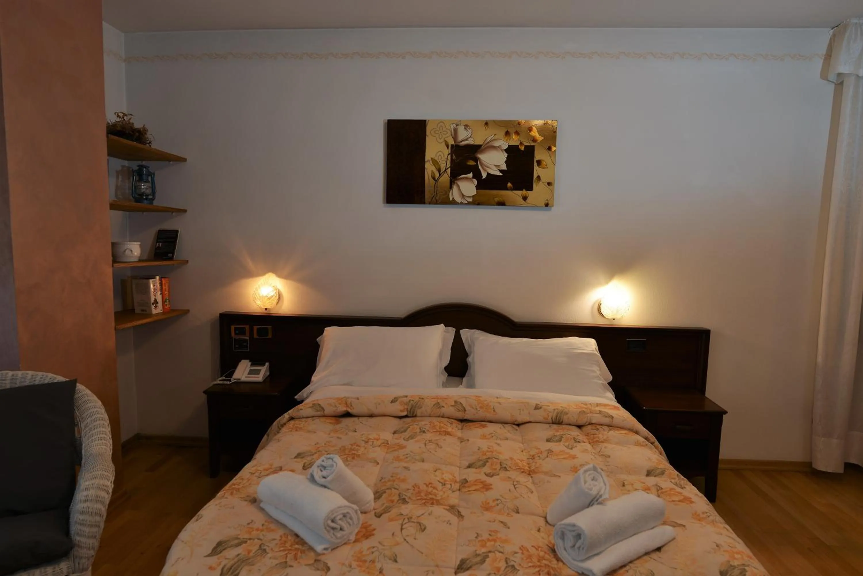 Bed in Hotel Marianna