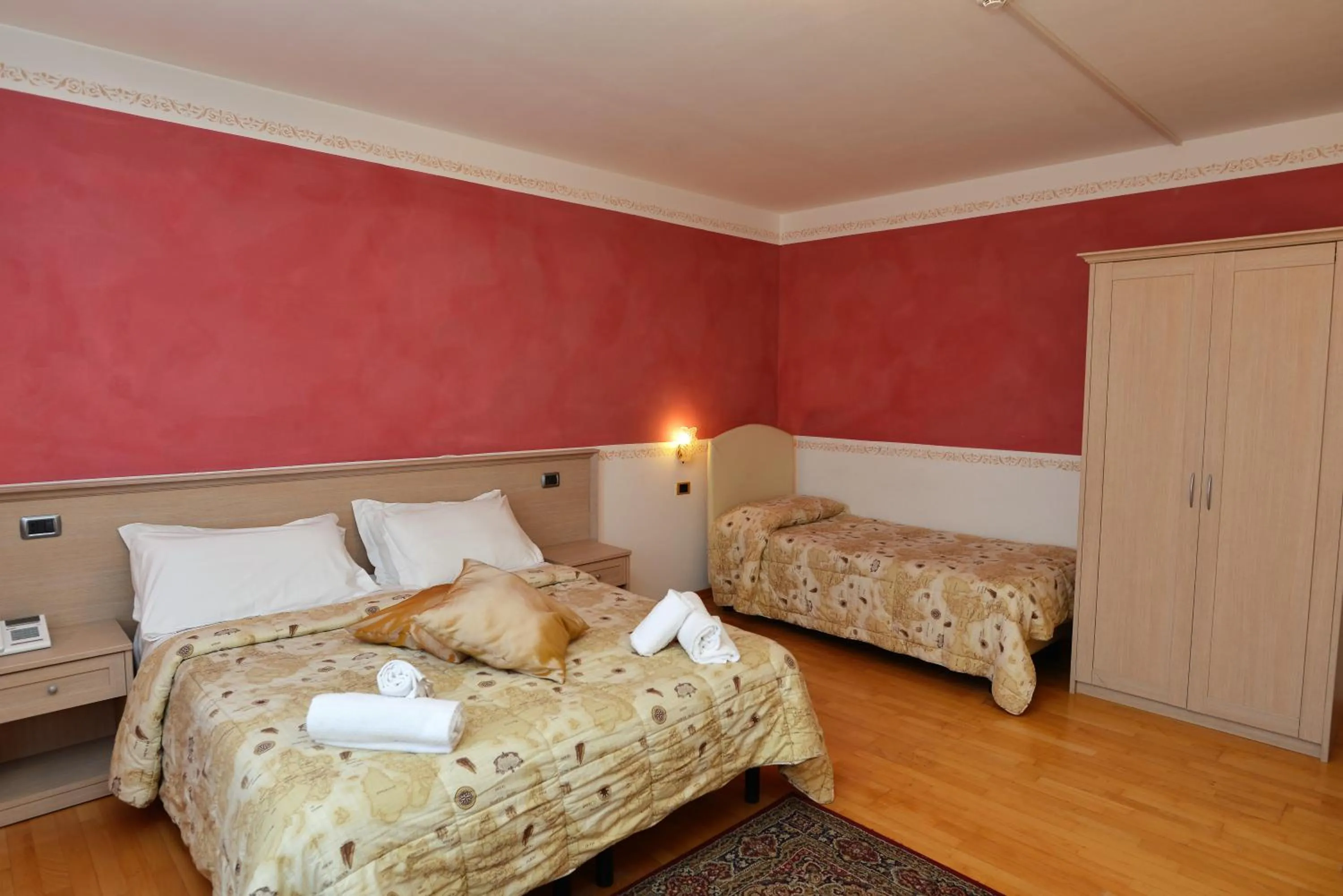 Bed in Hotel Marianna