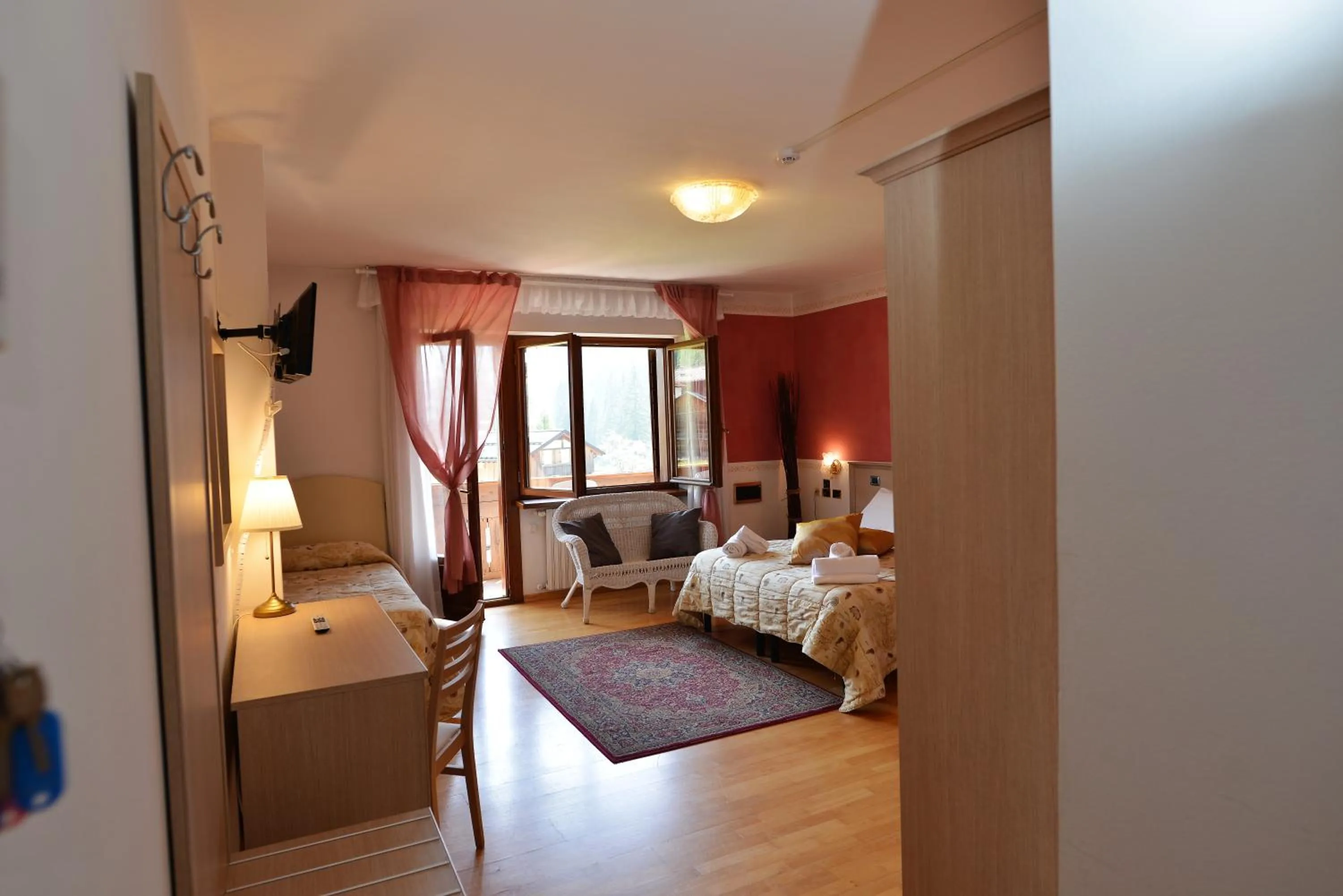 Bed in Hotel Marianna