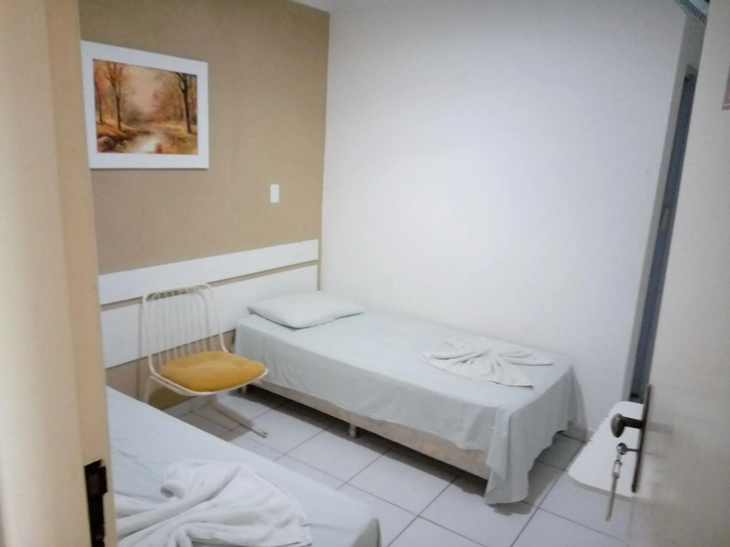 Bed in Hotel Mirante B