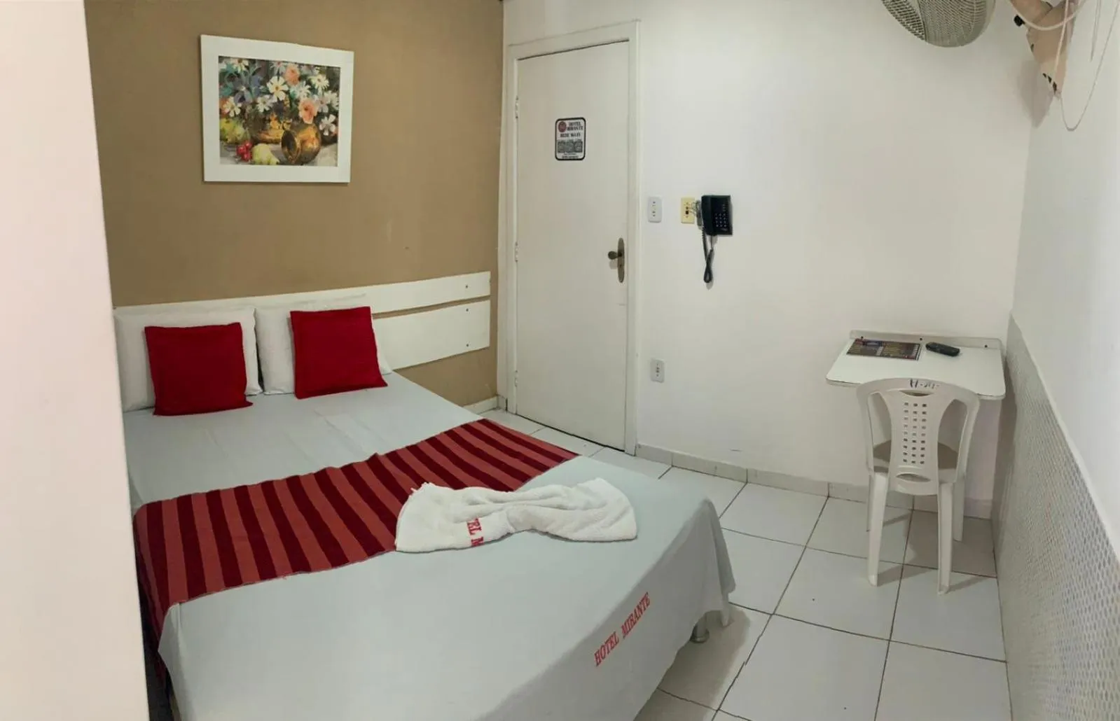 Bed in Hotel Mirante B