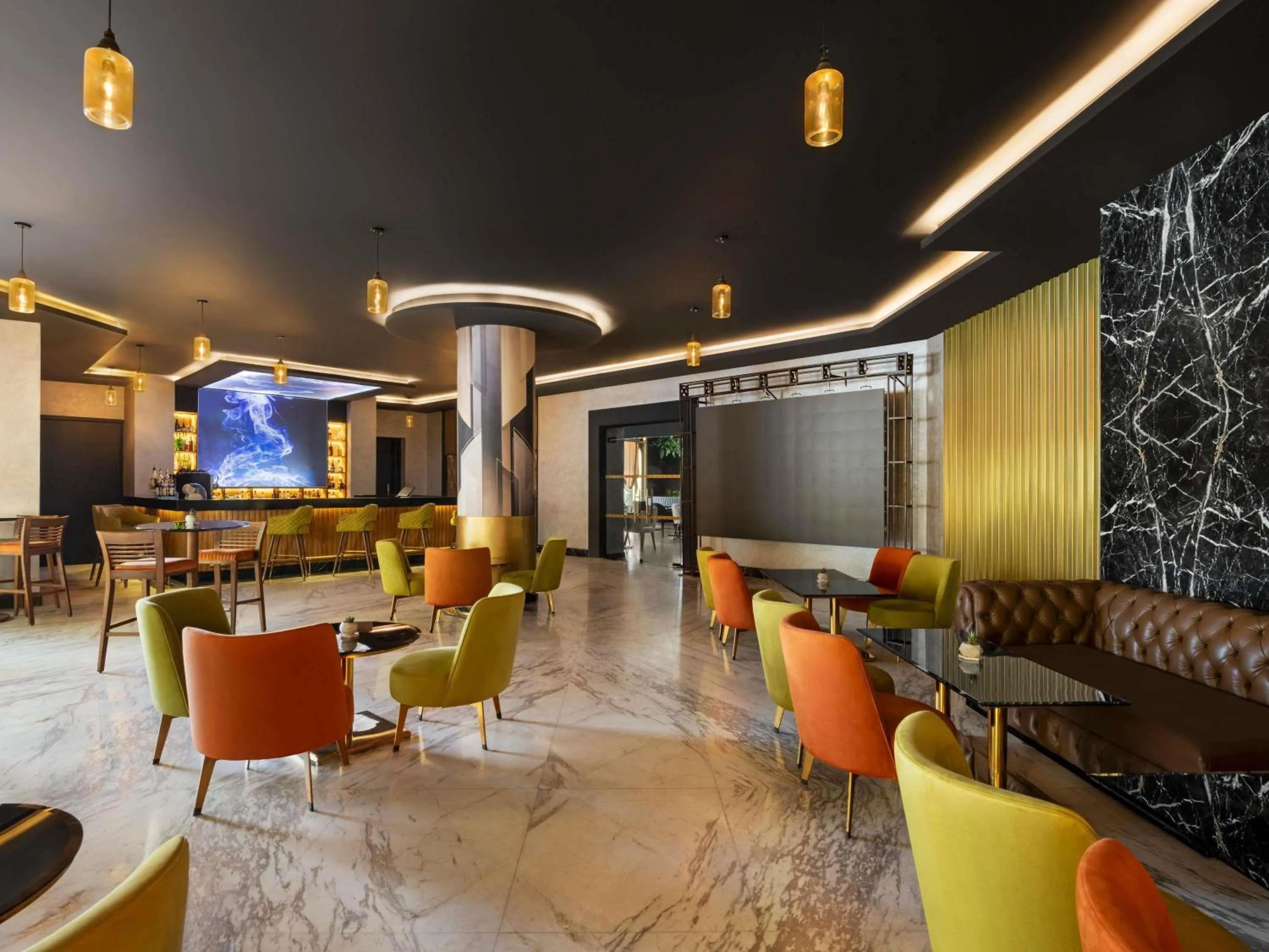 Lounge or bar in Mövenpick Hotel Cairo - Media City