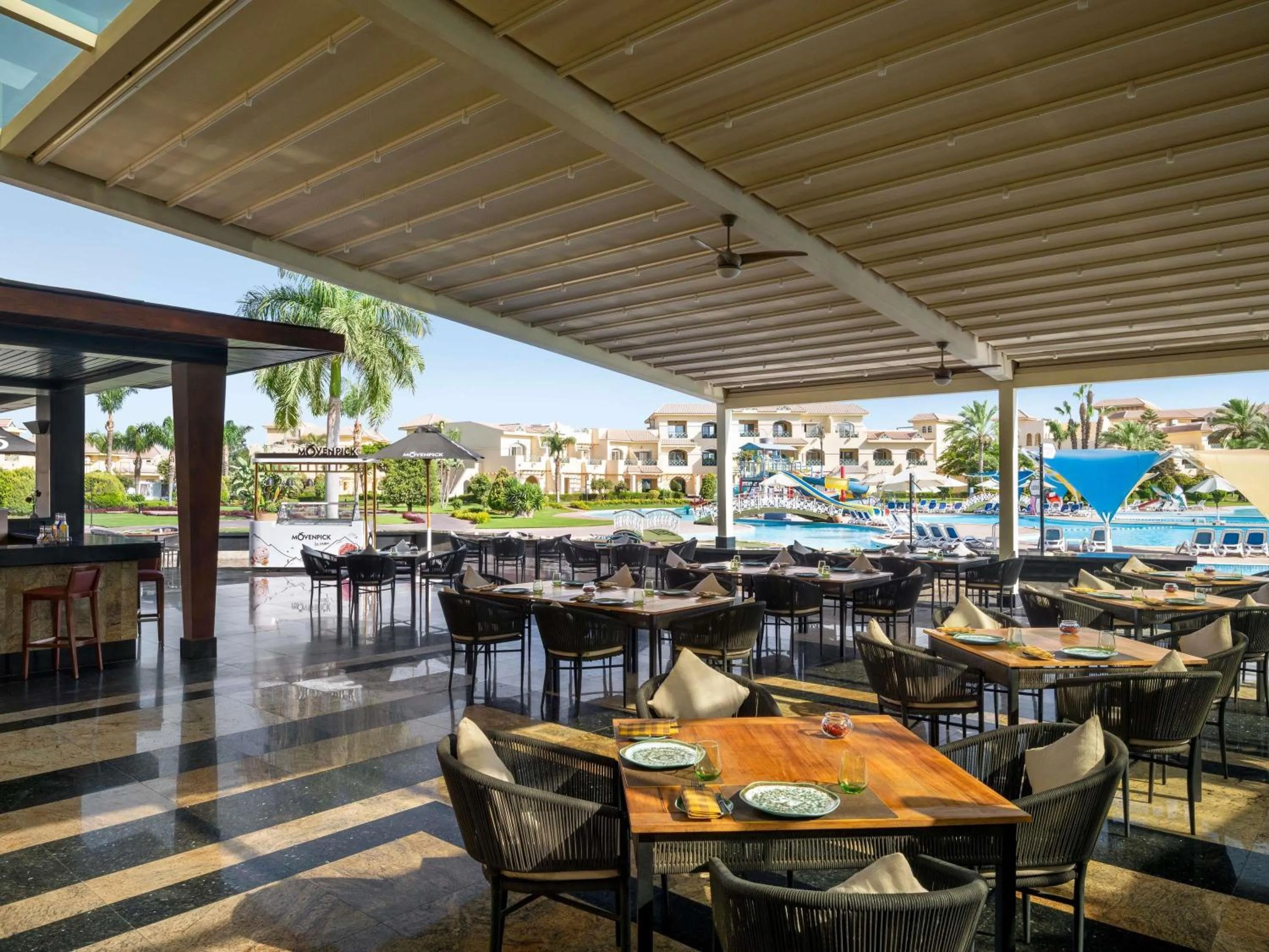 Restaurant/places to eat in Mövenpick Hotel Cairo - Media City