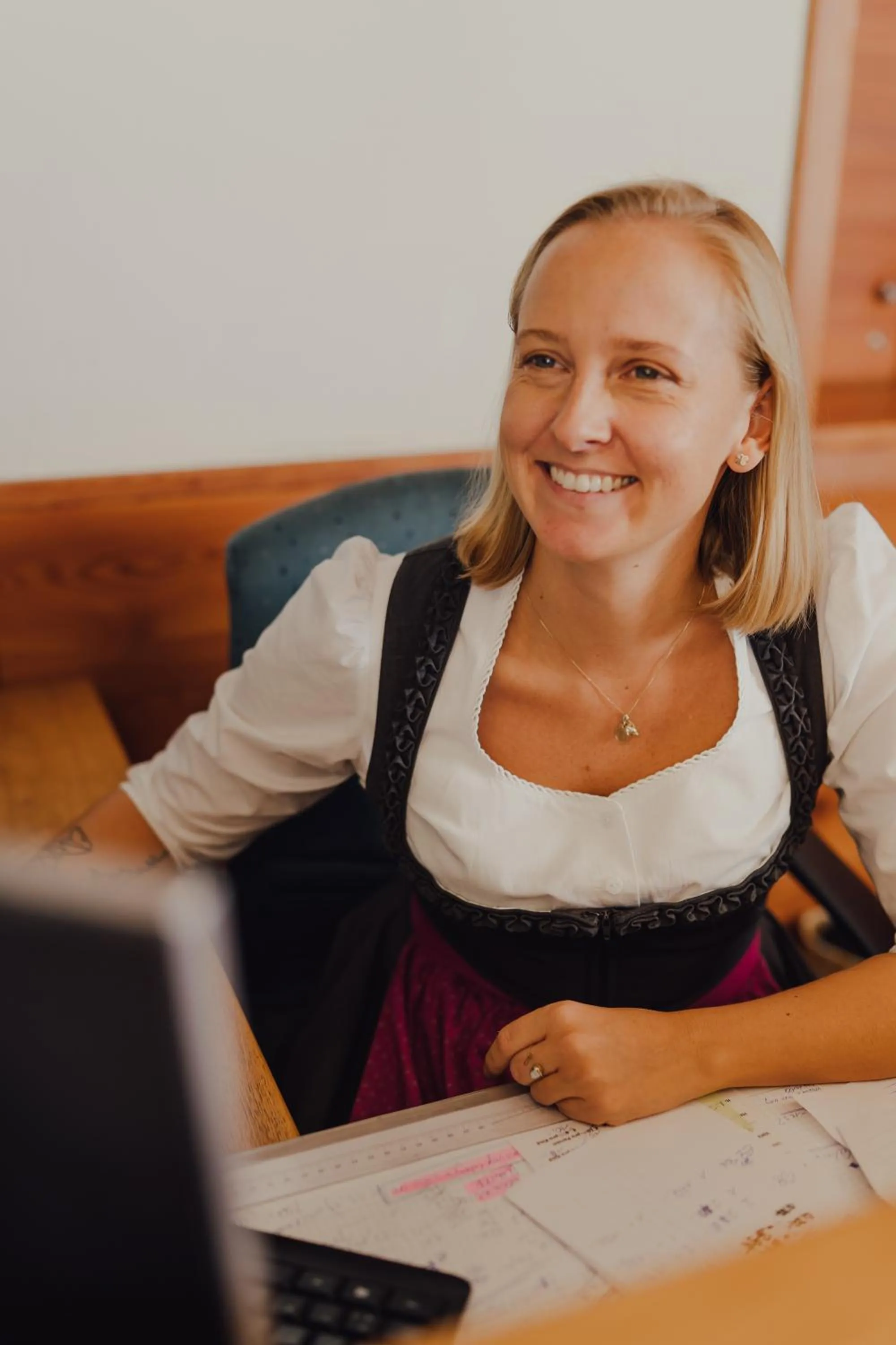 Lobby or reception in Hotel Forsthof