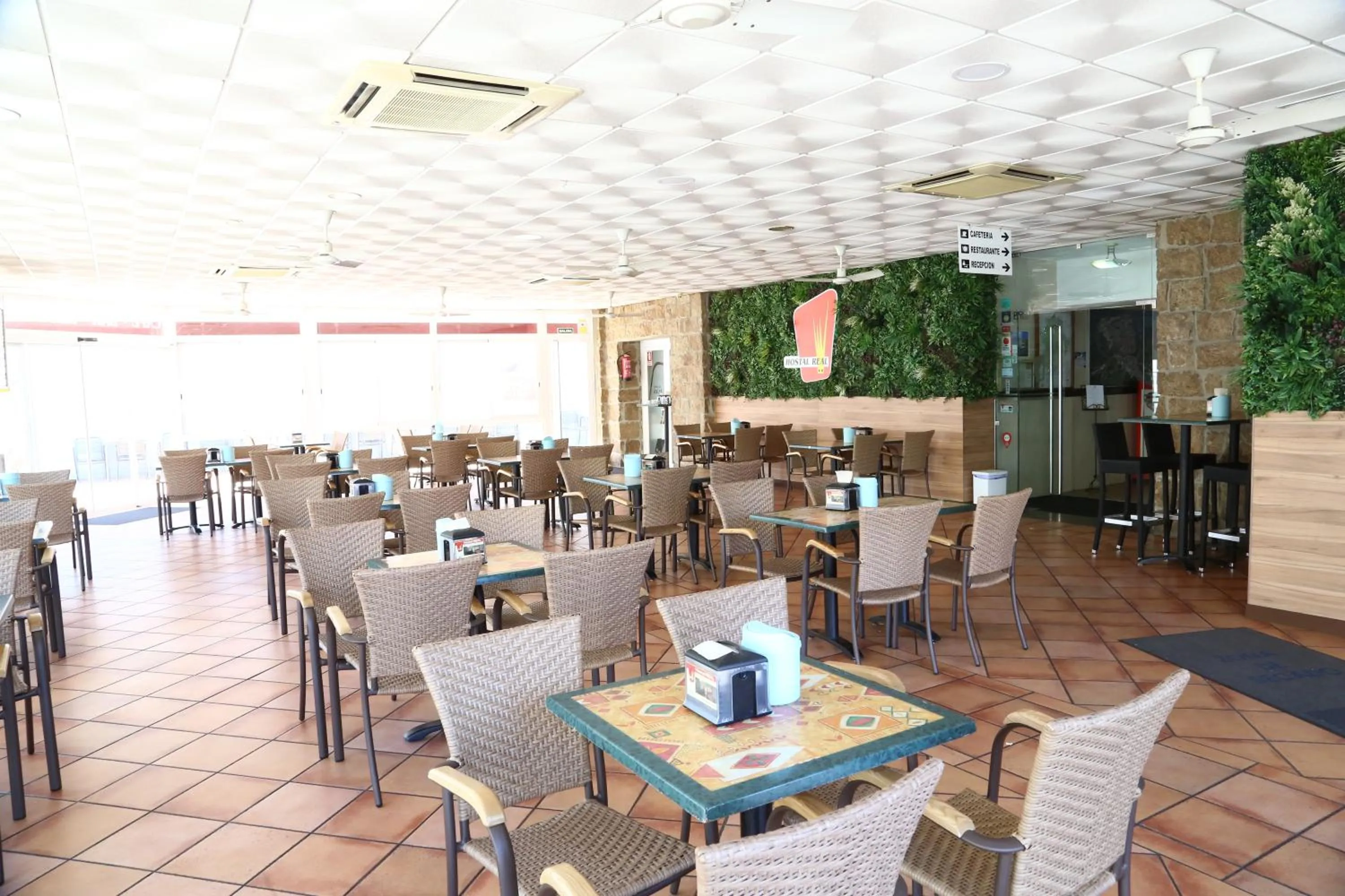 Communal lounge/ TV room in Hostal Real