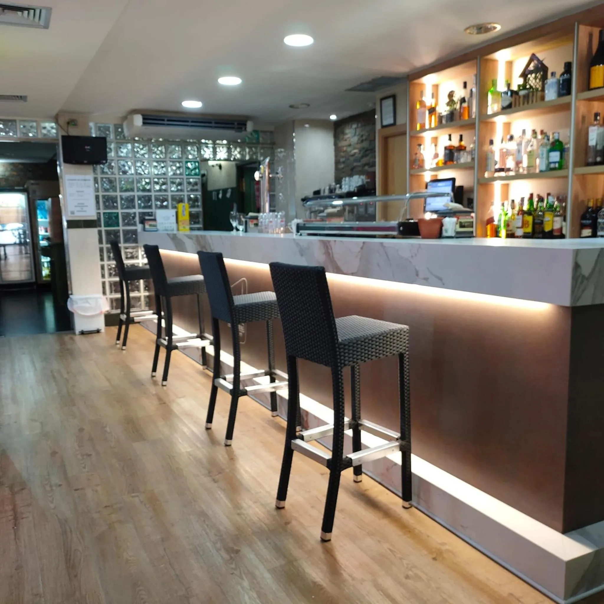 Lounge or bar in Hostal Real