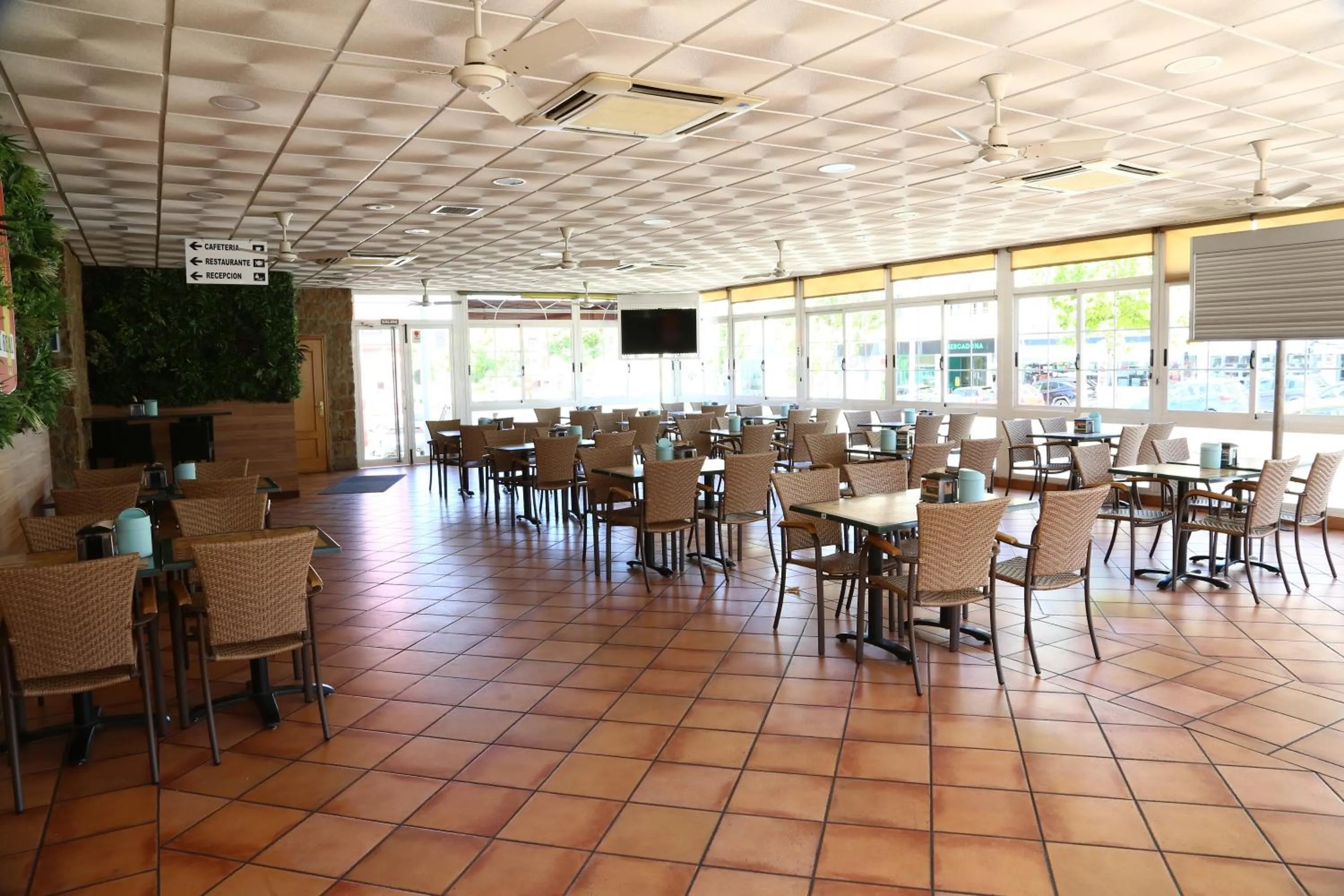 Communal lounge/ TV room in Hostal Real