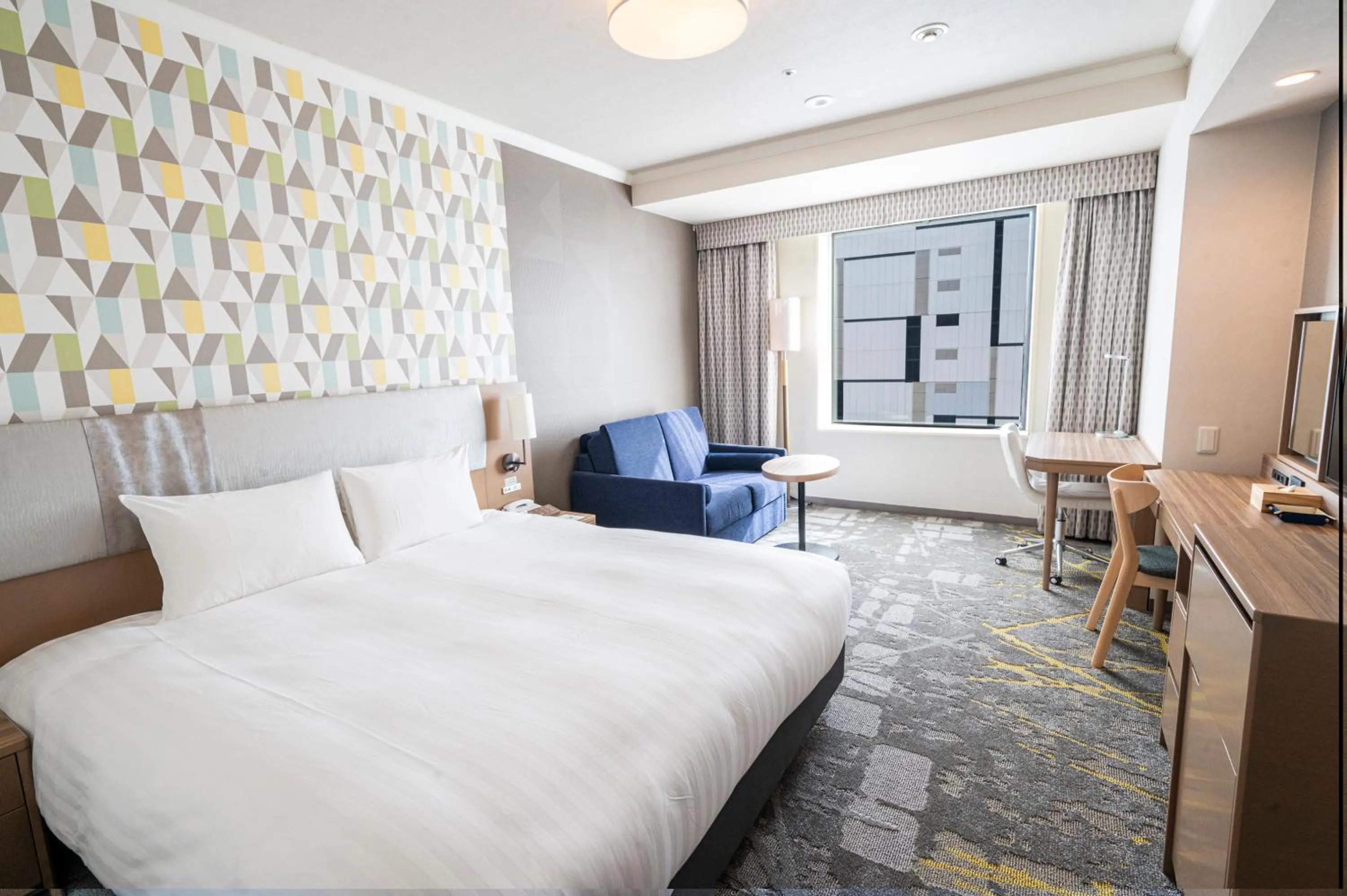 Bed in Shibuya Excel Hotel Tokyu