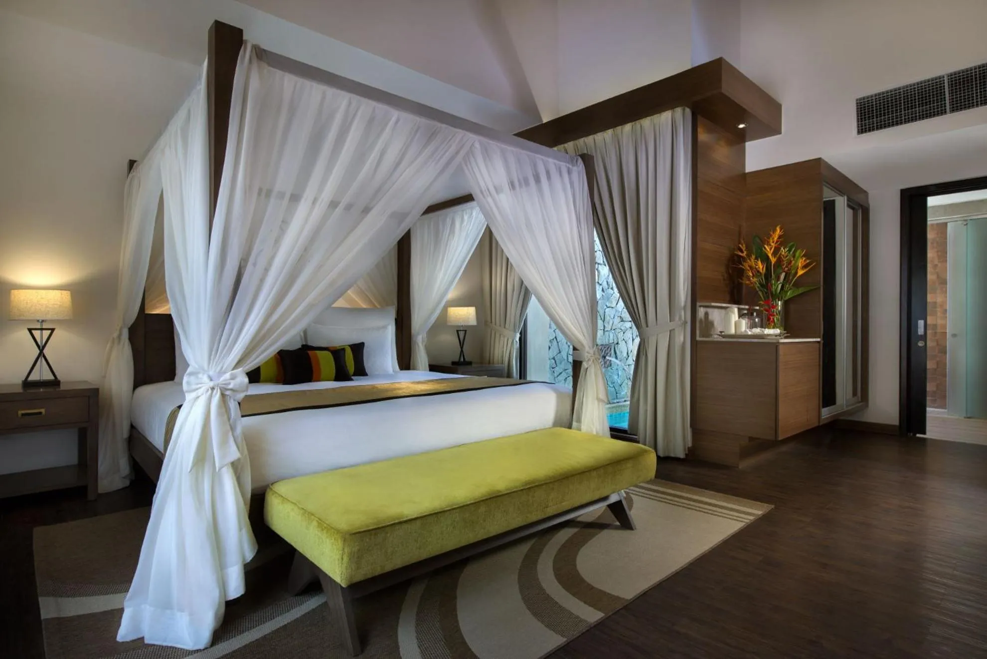 Bedroom, Bed in The Banjaran Hotsprings Retreat