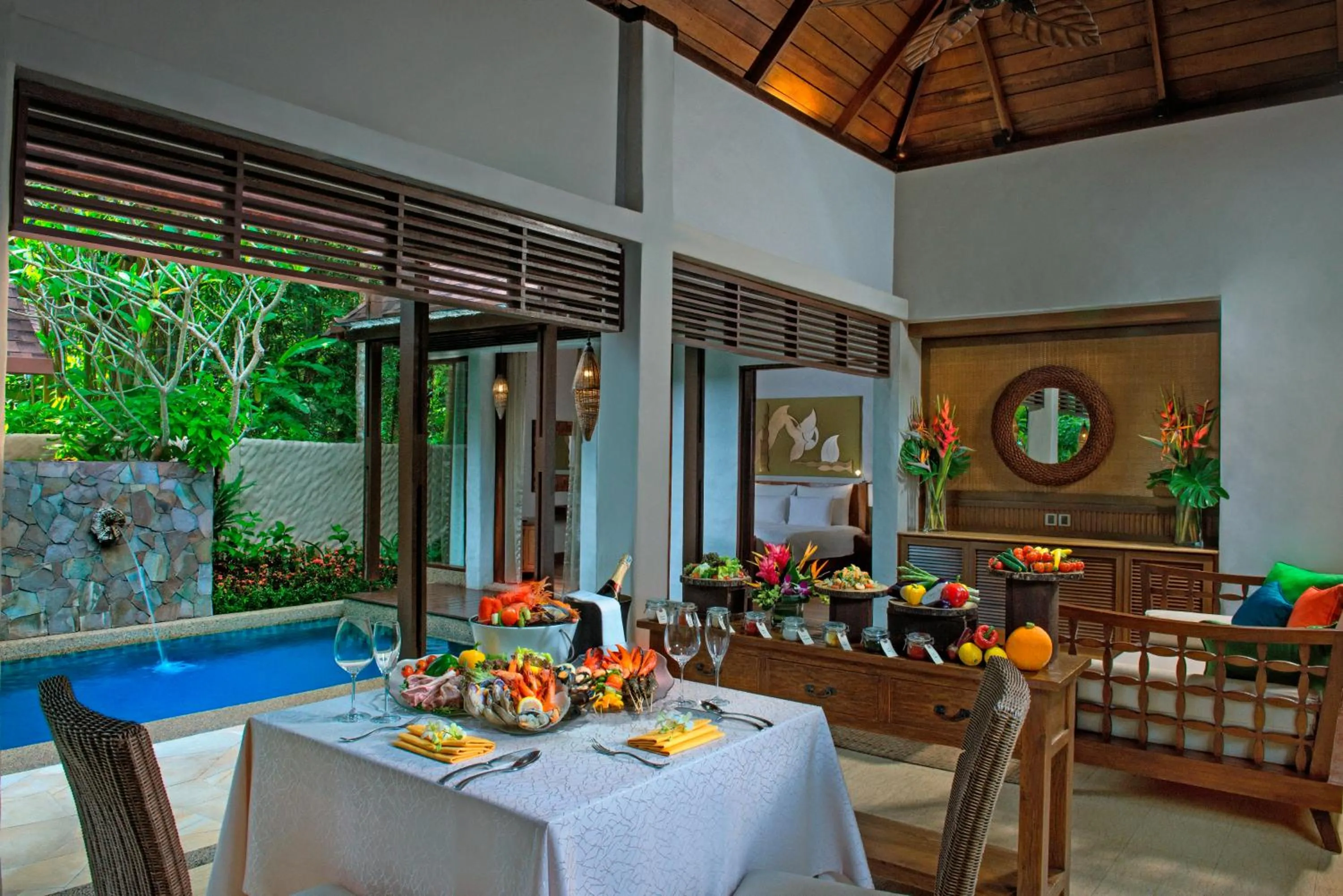 BBQ facilities in The Banjaran Hotsprings Retreat