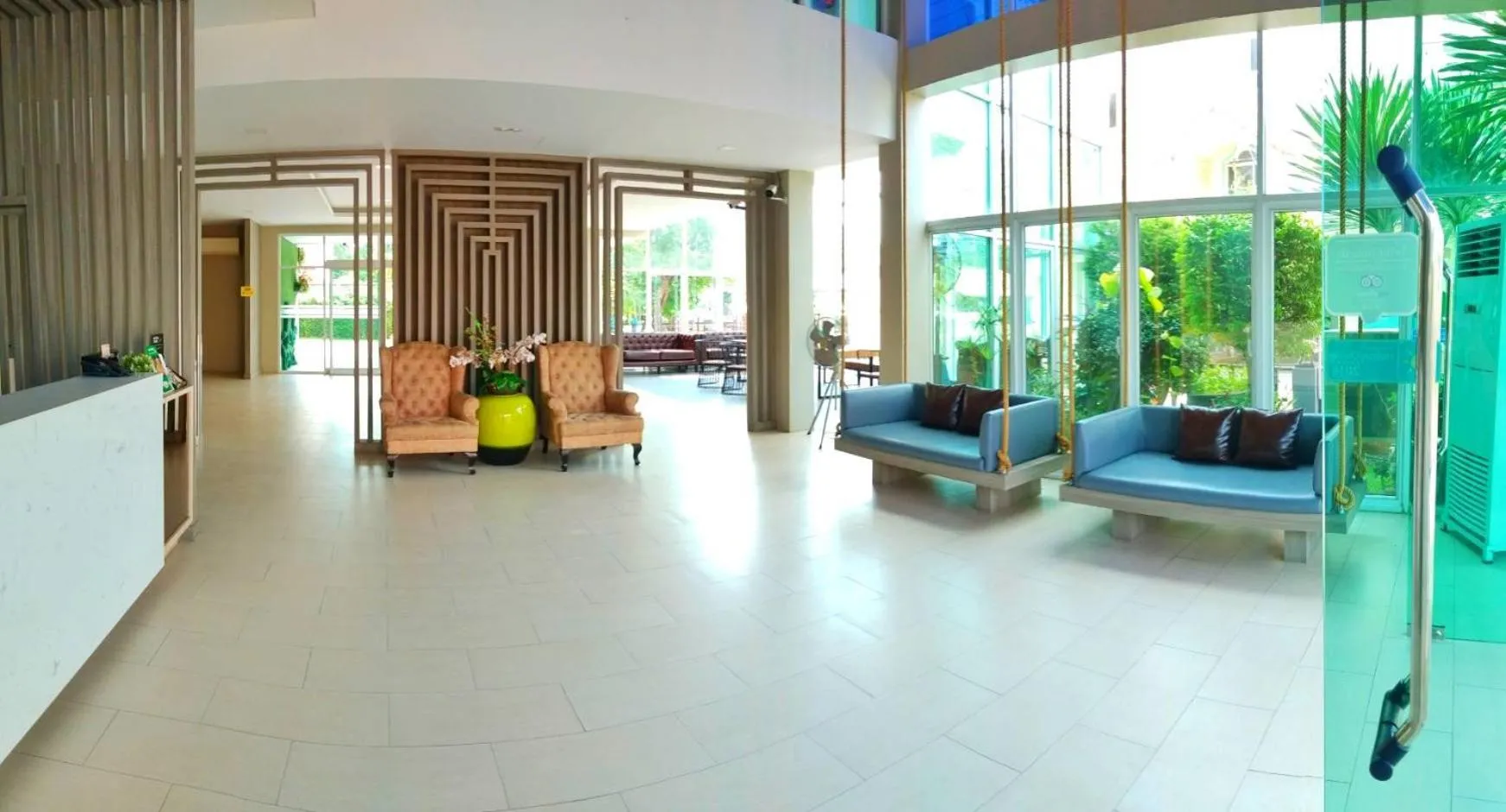 Lobby or reception in Embryo Hotel