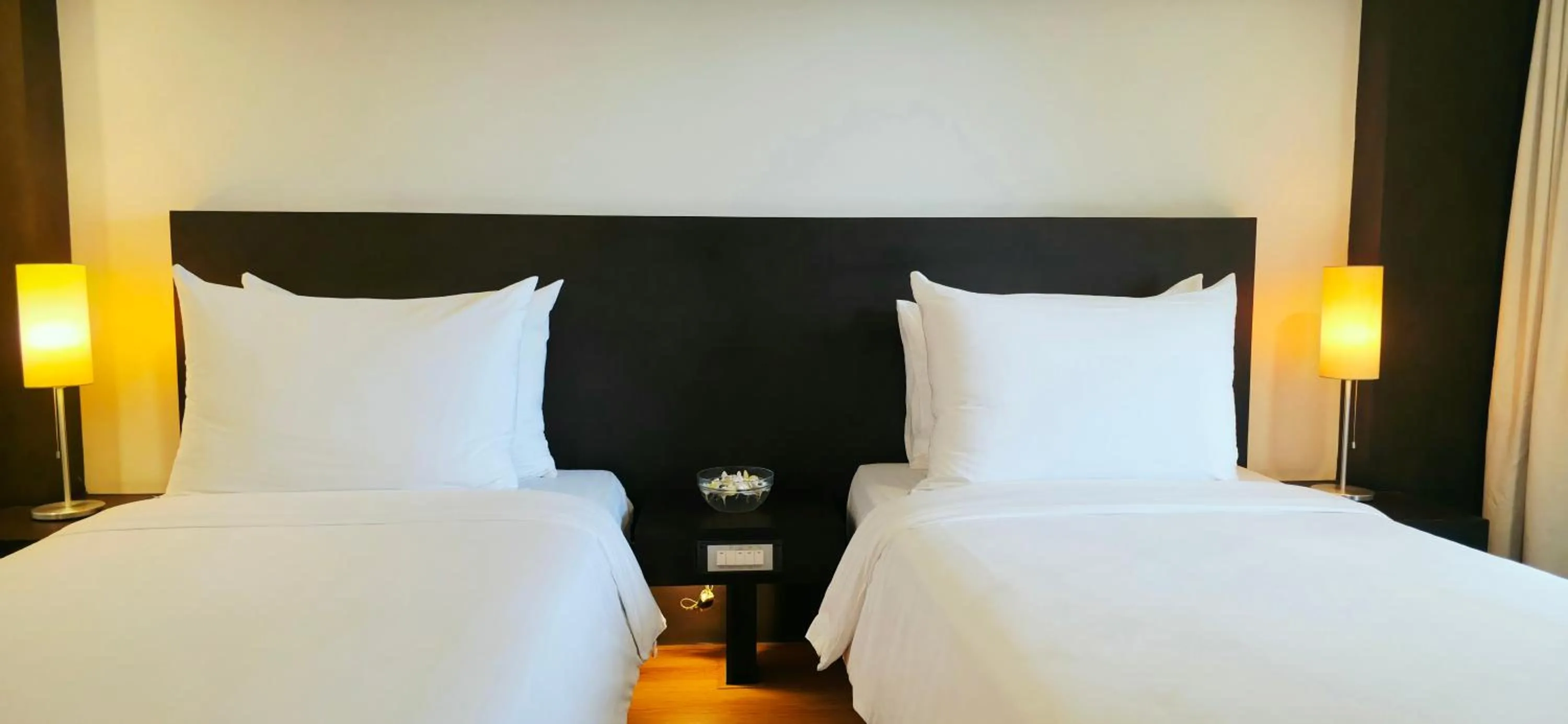 Bed in City Inn Vientiane