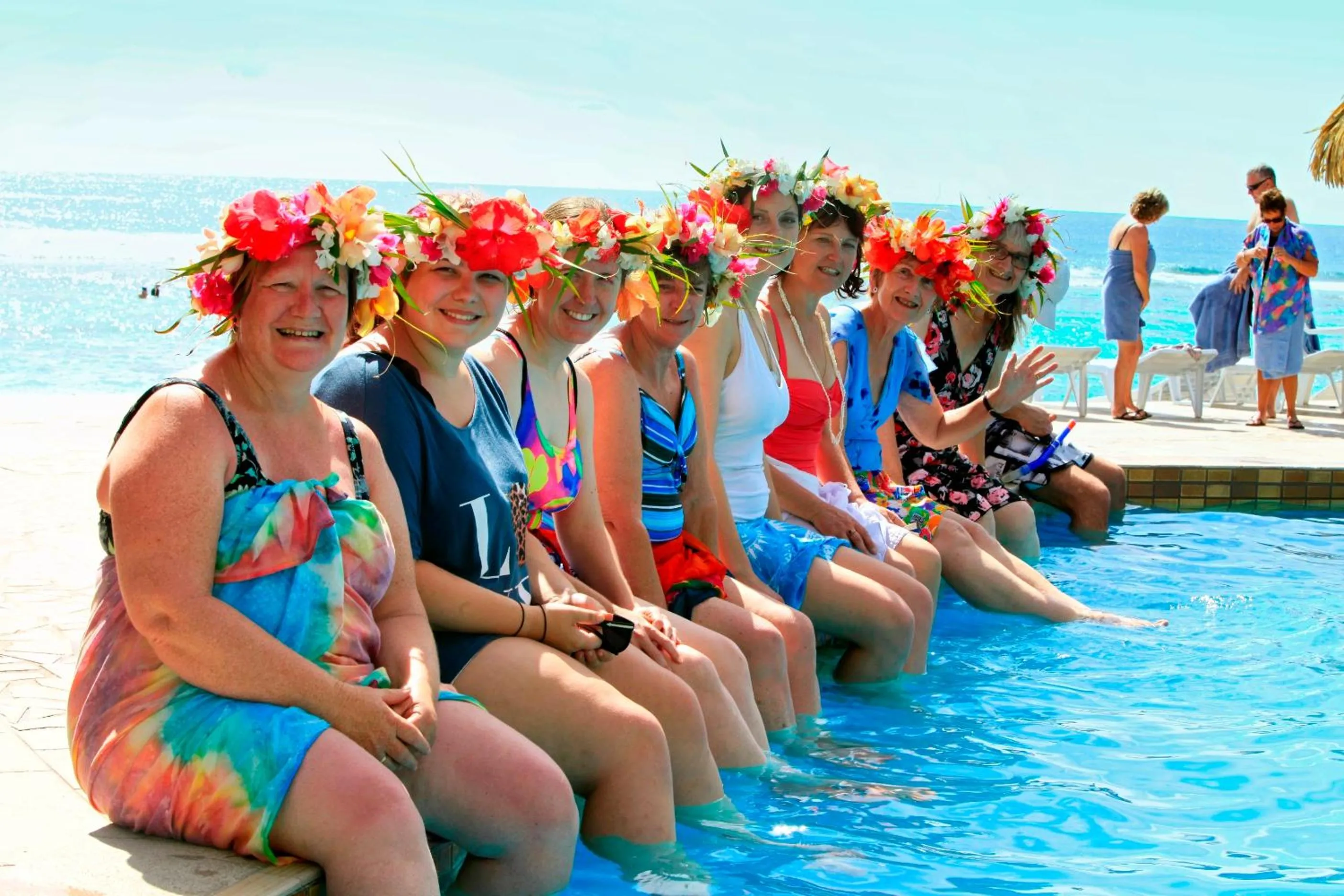 People in The Edgewater Resort & Spa