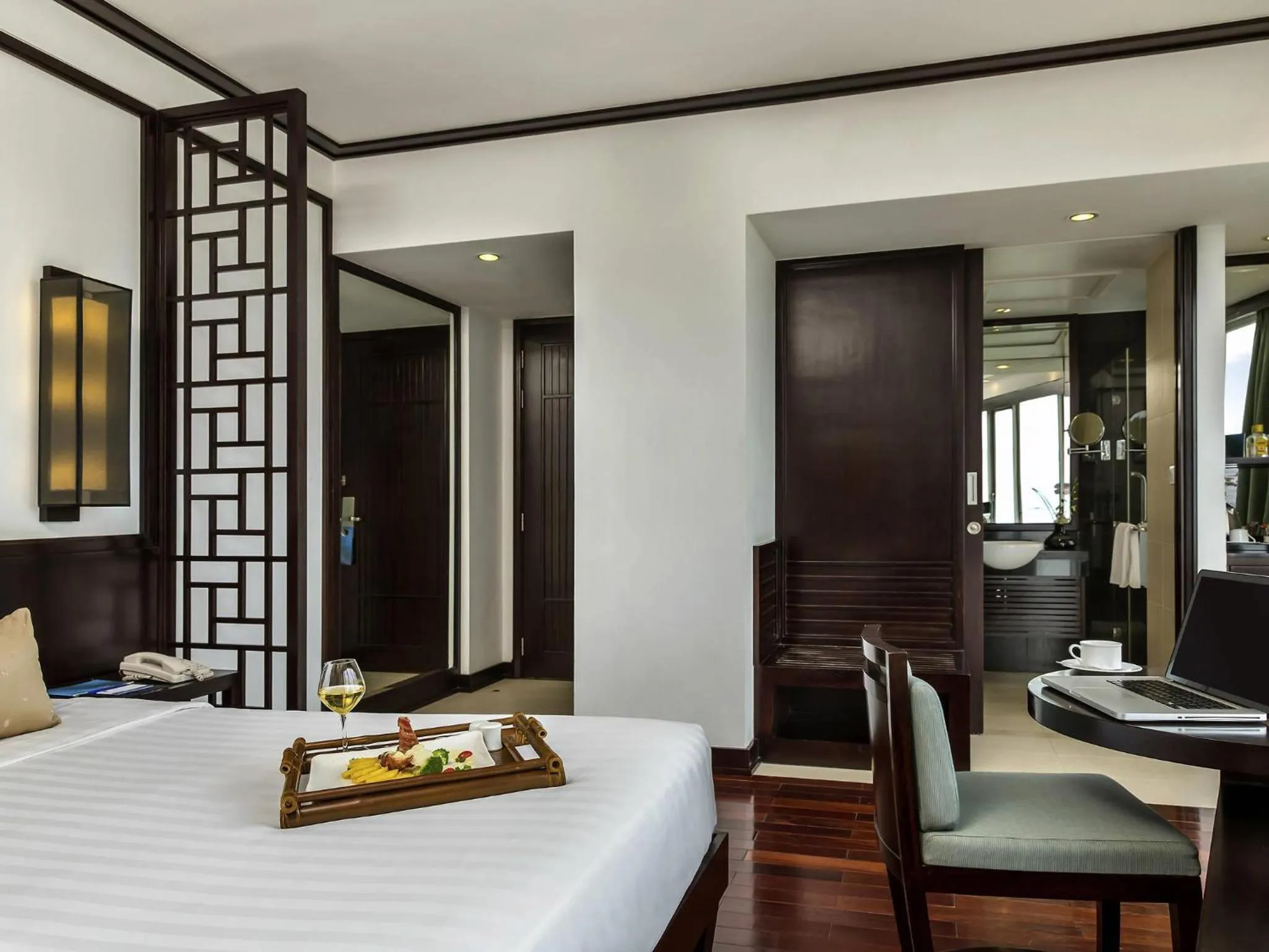 Bedroom, Bed in Novotel Ha Long Bay Hotel