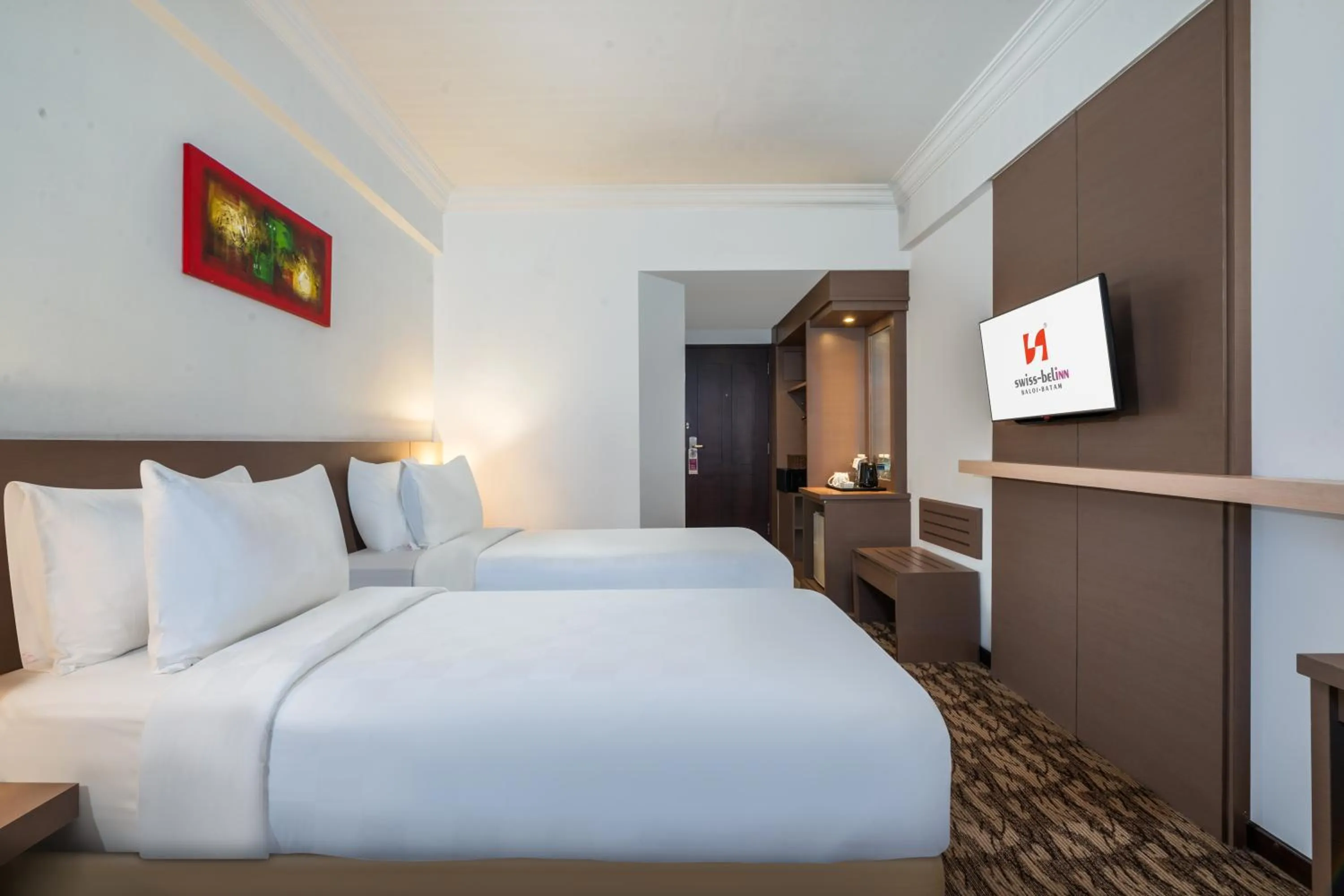 Bedroom, Bed in Swiss-Belinn Baloi Batam