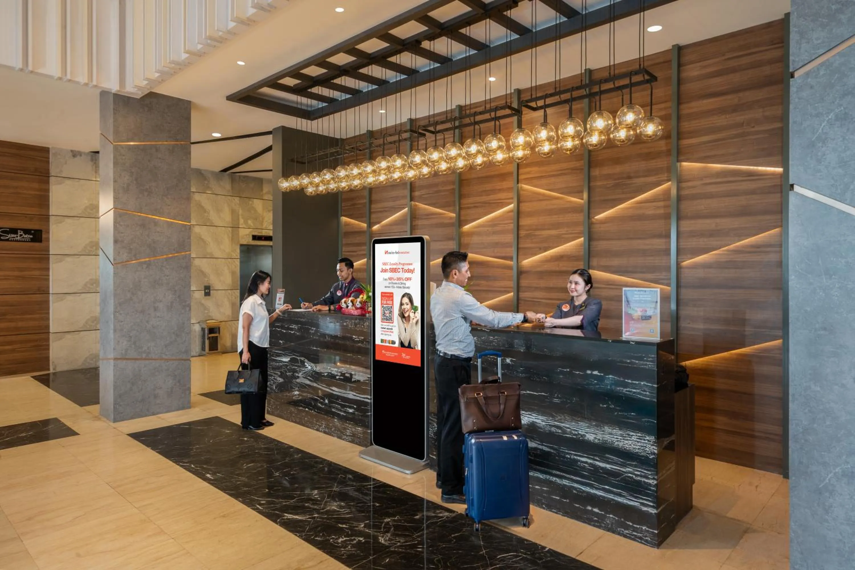 Lobby or reception in Swiss-Belinn Baloi Batam