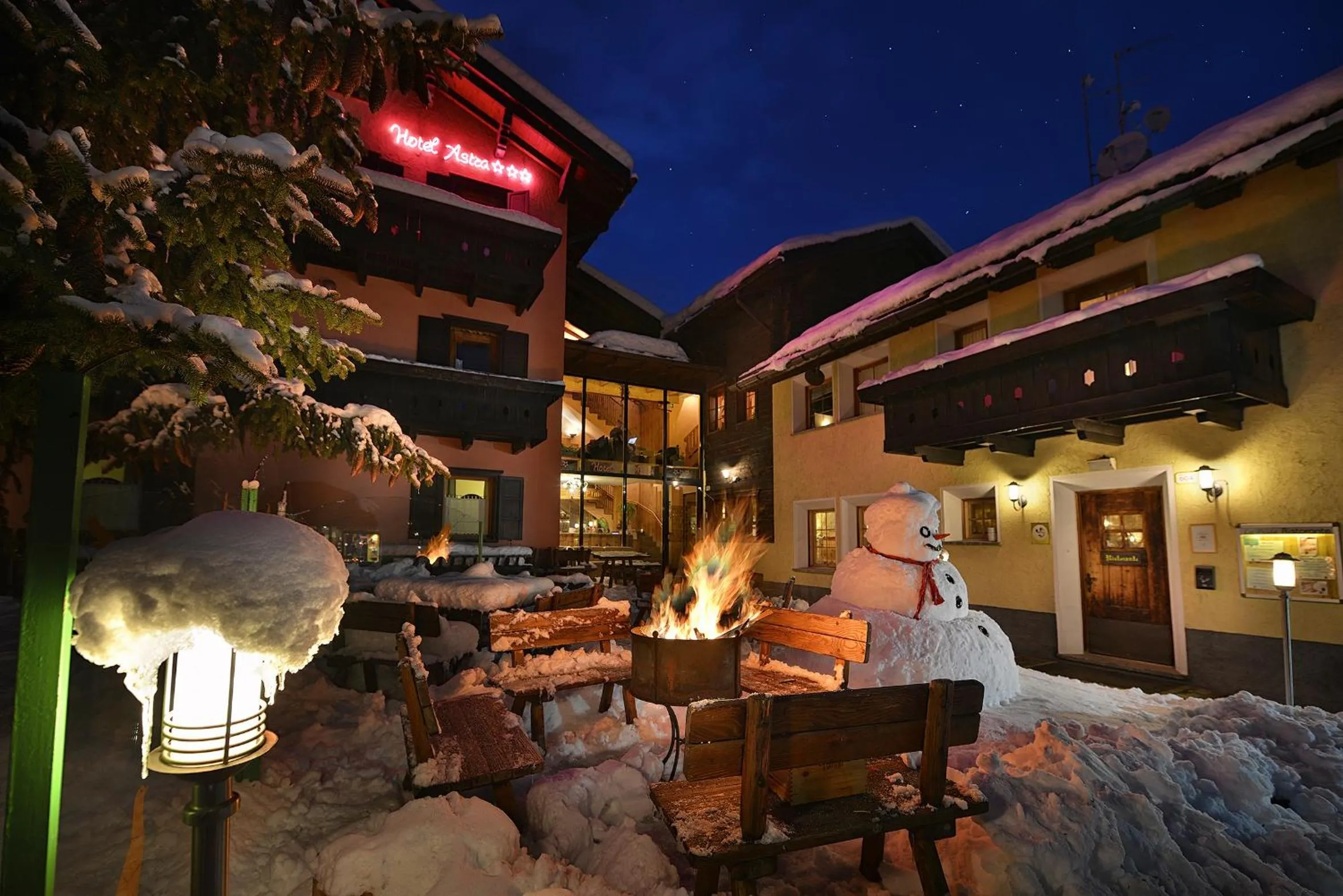 Facade/entrance in Hotel Astra