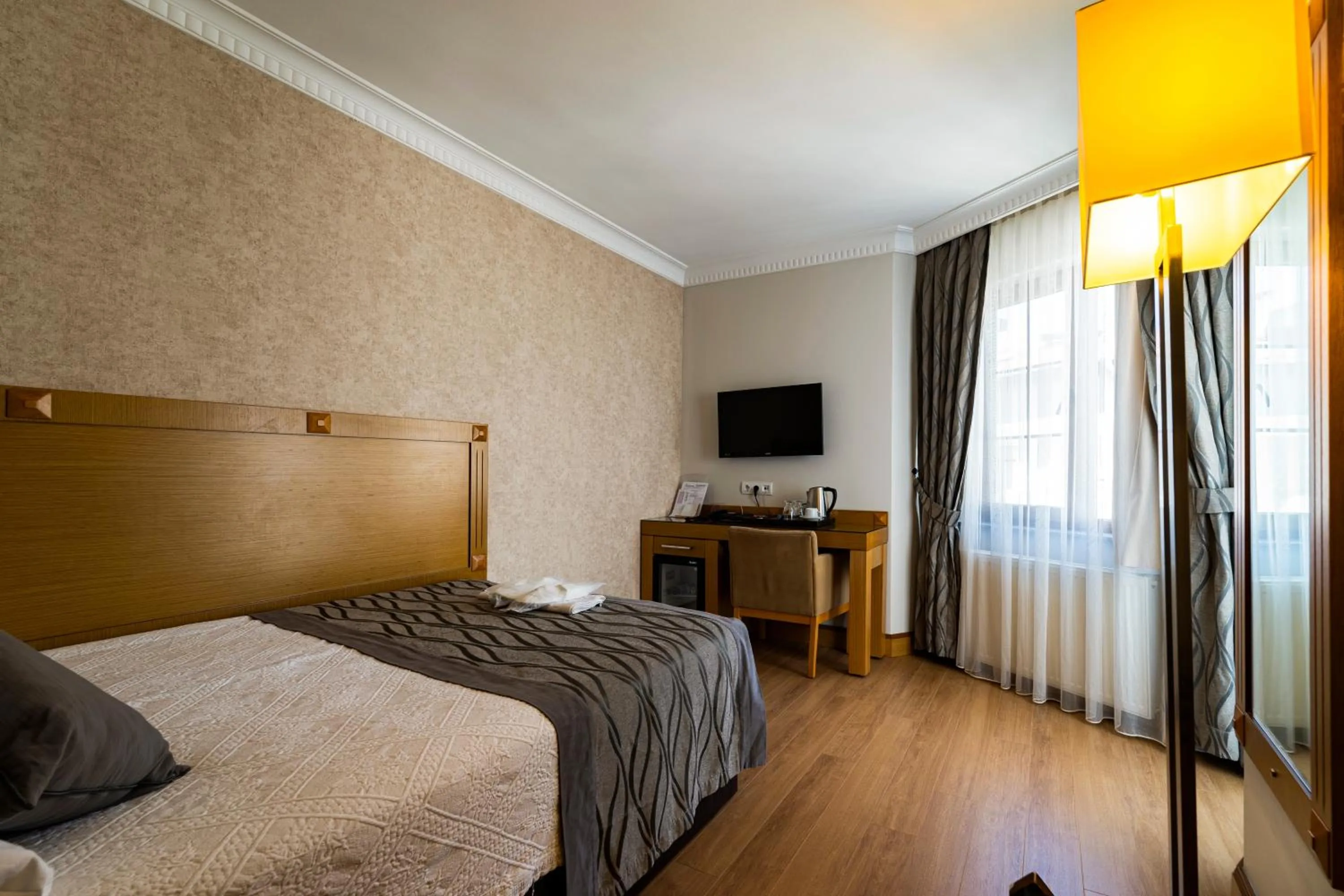 Bed in Levent Hotel Istanbul