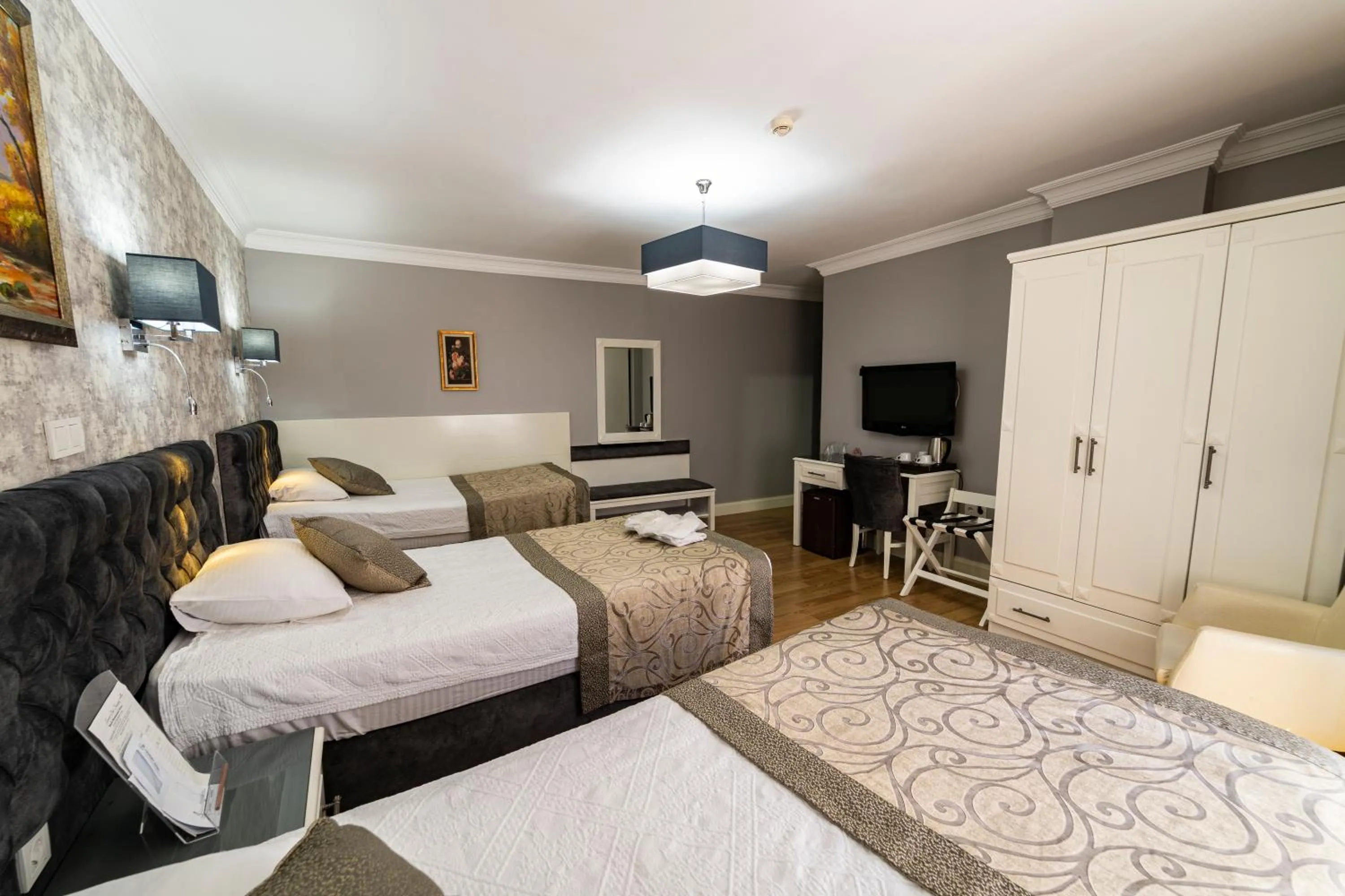 Bed in Levent Hotel Istanbul