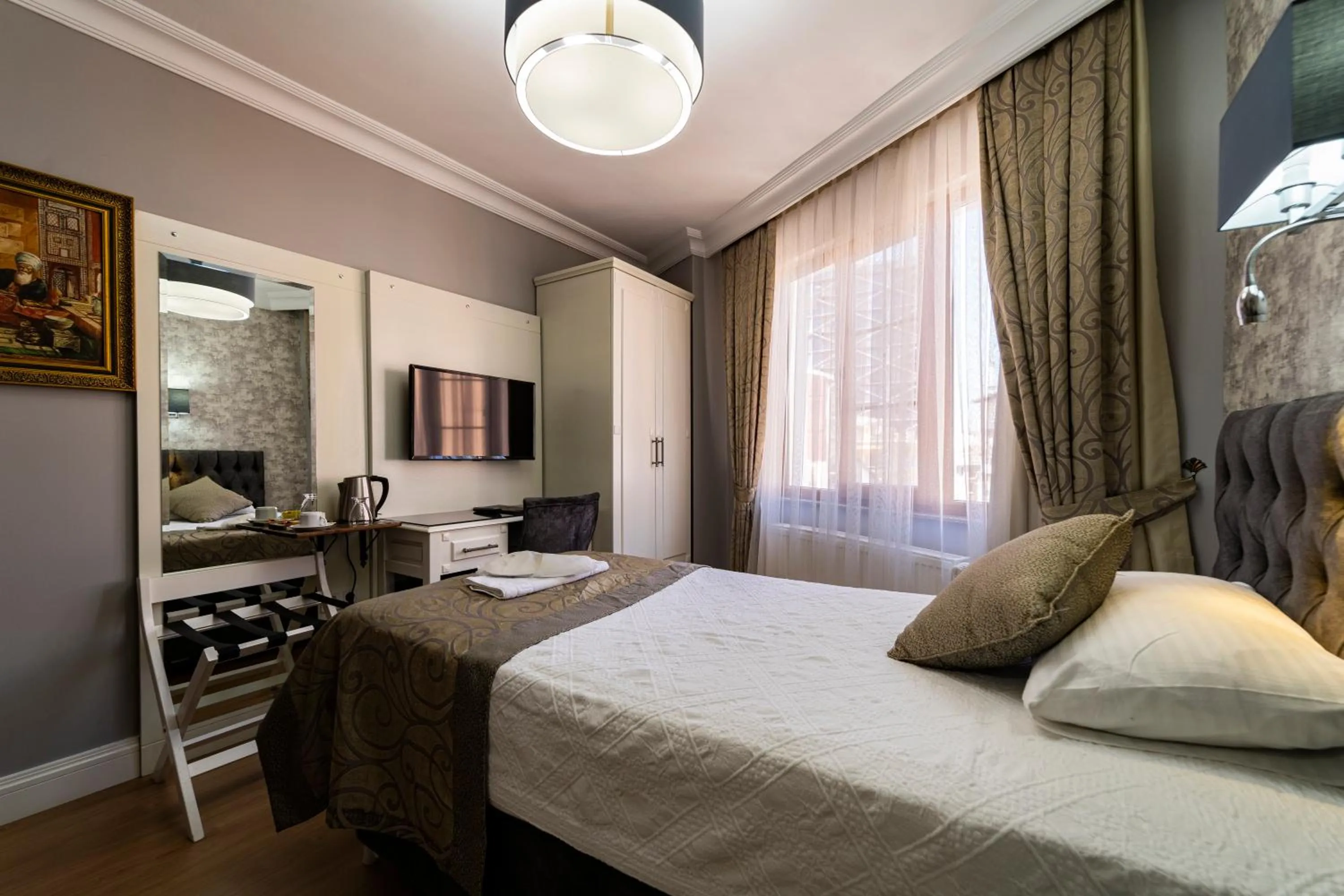 Bed in Levent Hotel Istanbul